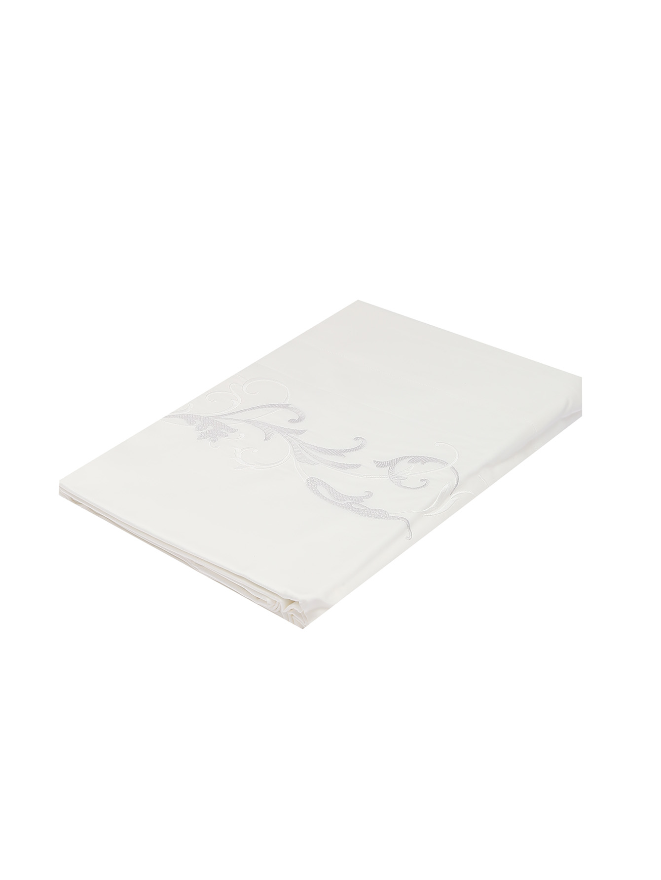 Простынь из хлопка с вышивкой  - Общий вид