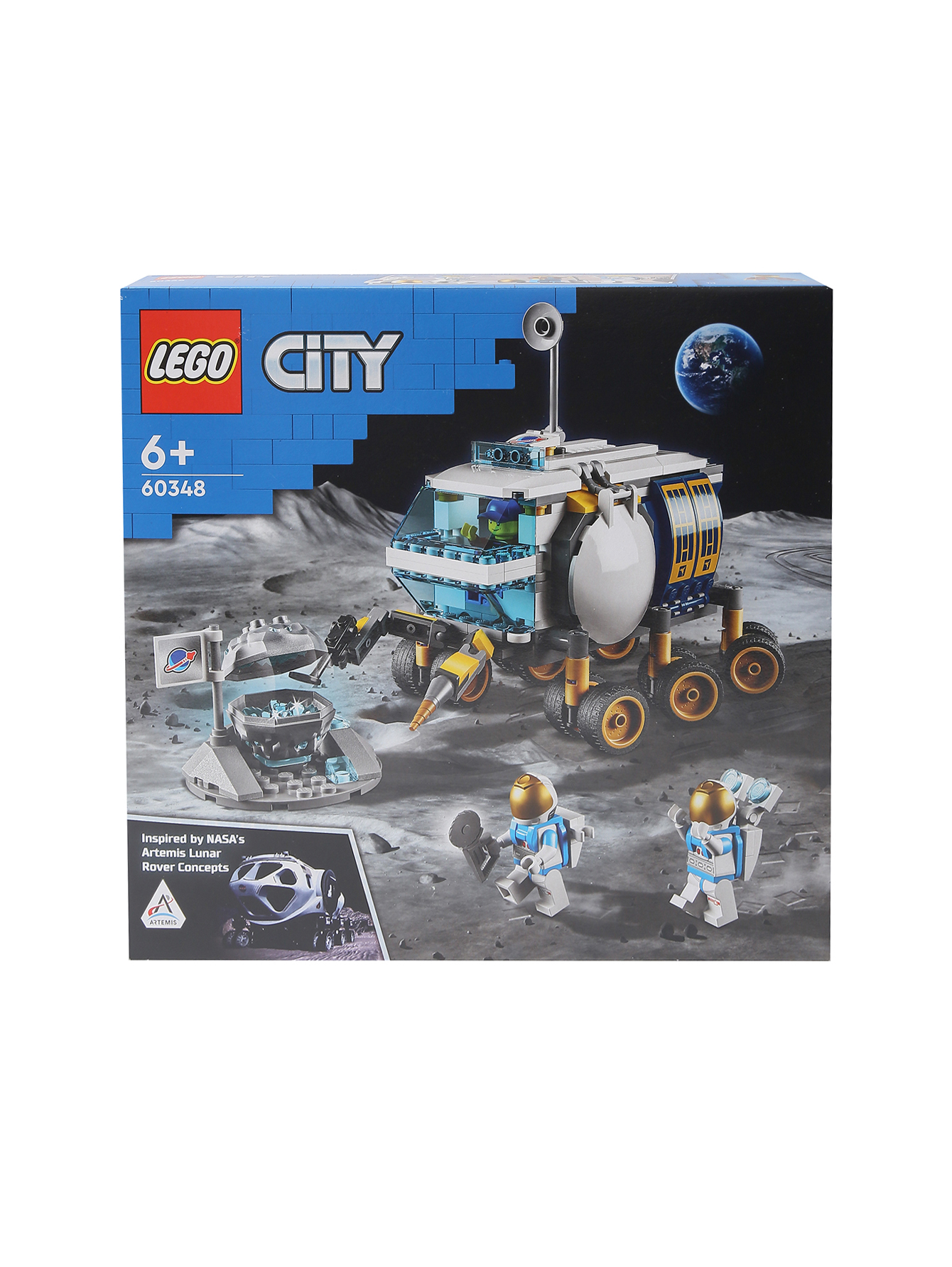 Конструктор lego city space-луноход Lego мультиколор (686405) купить по  цене 6 400 руб. в интернет-магазине ГУМ