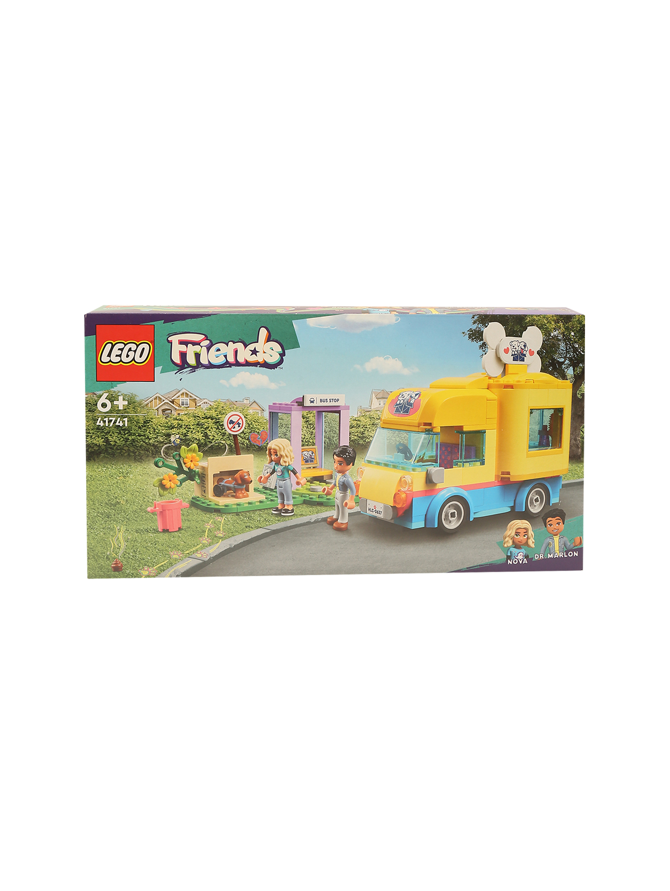 Конструктор lego friends "Фургон для спасения собак" - Общий вид