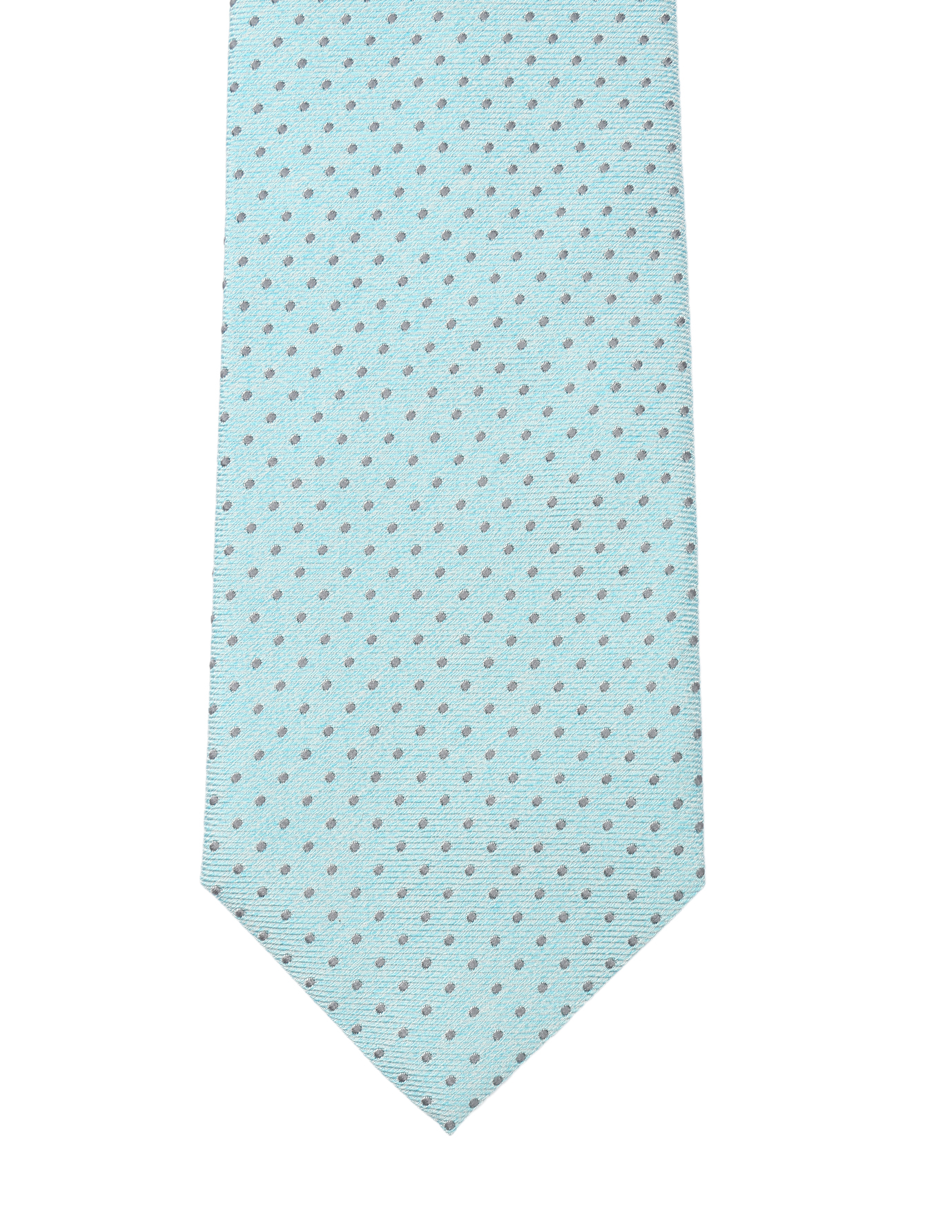 Широкий галстук из шелка с узором  - Деталь