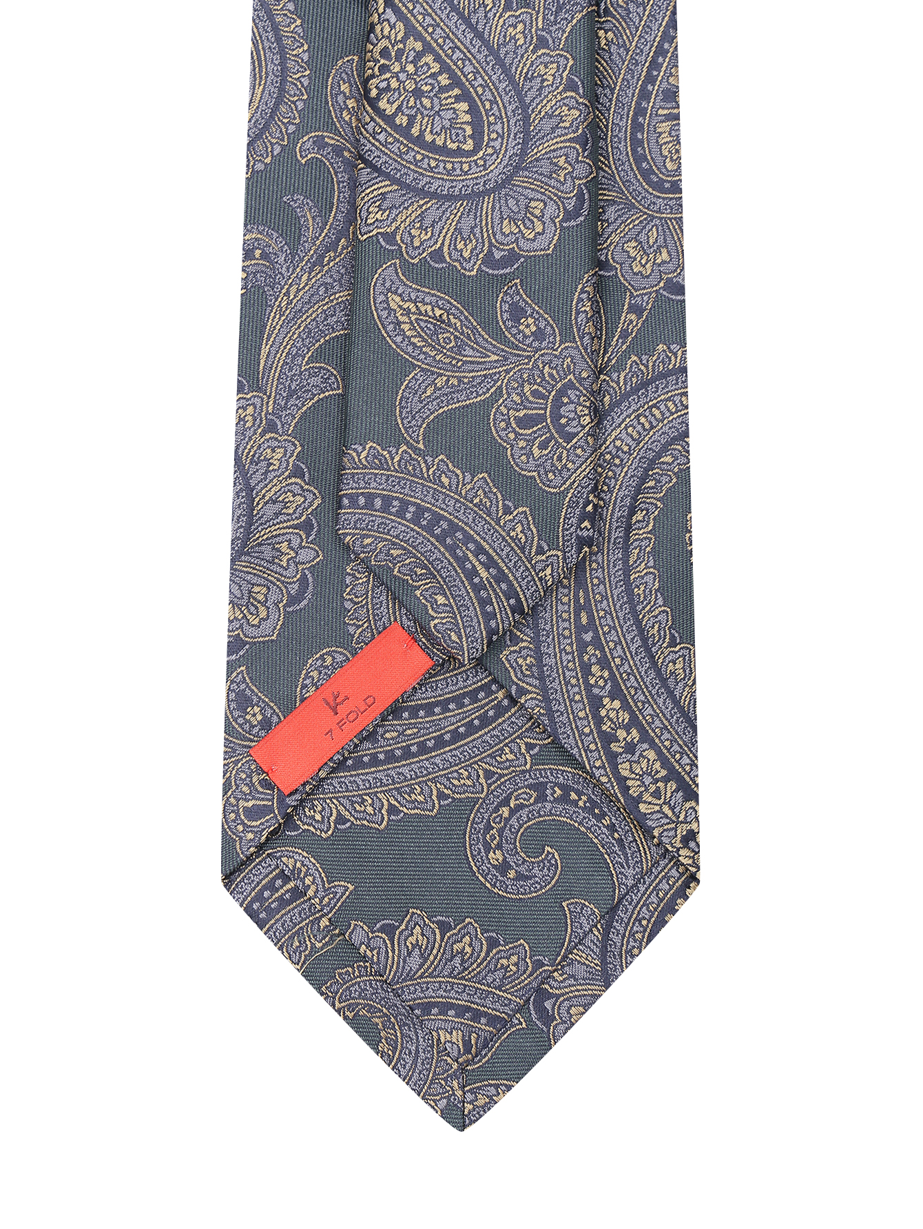 Галстук из шелка с узором пейсли  - Деталь1
