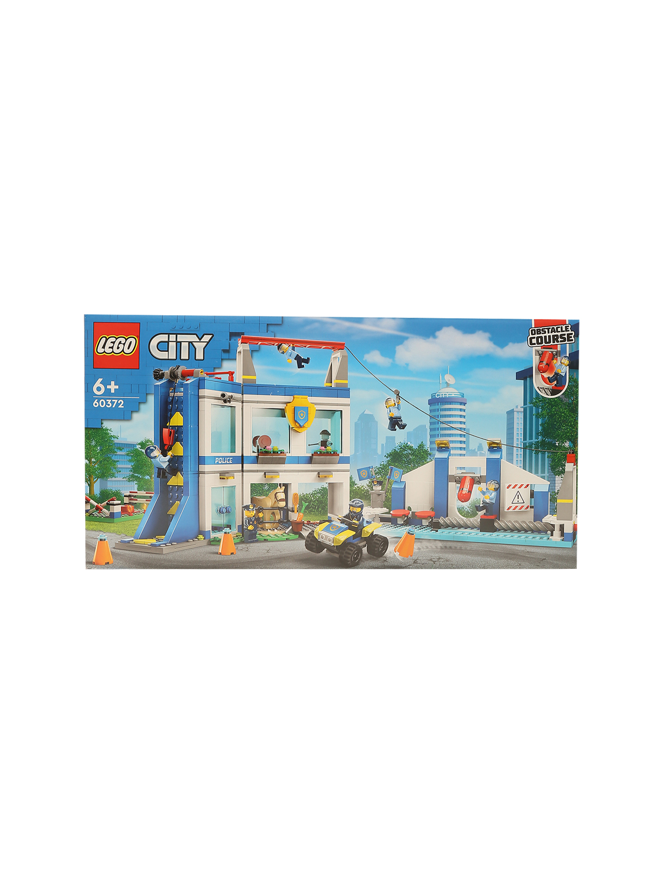 Конструктор lego city "Полицейская тренировочная база" - Общий вид