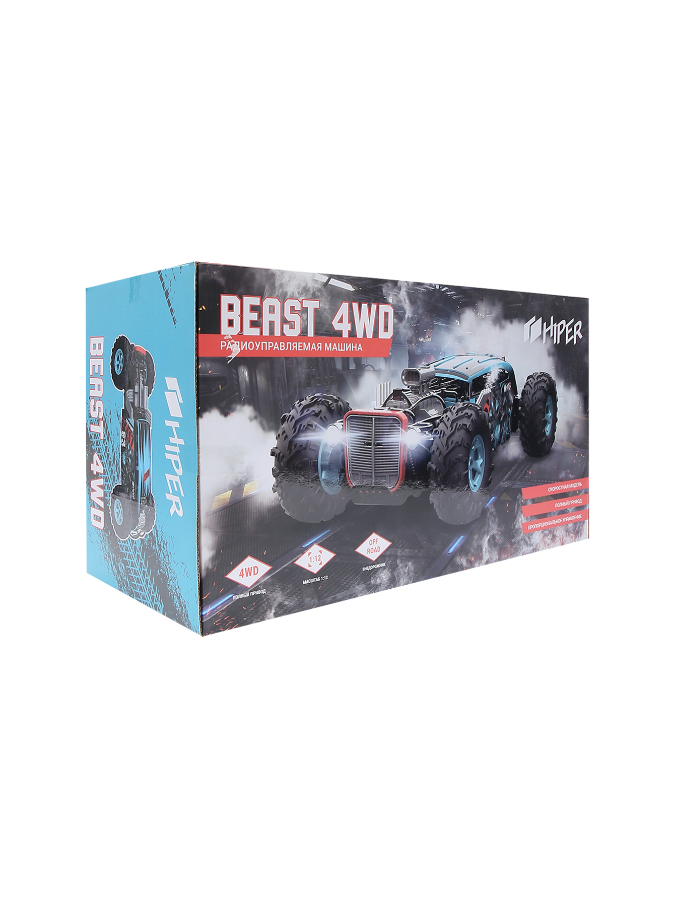 Машина радиоуправляемая Hiper HCT-0014 Beast 4WD  - Общий вид