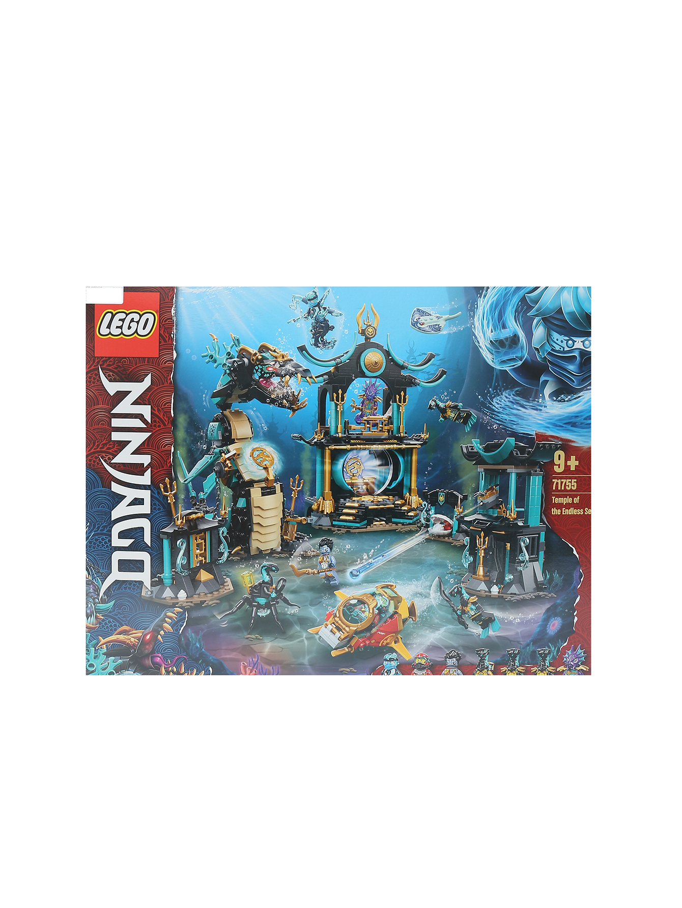 Конструктор LEGO Ninjago "Храм Бескрайнего моря"  - Общий вид