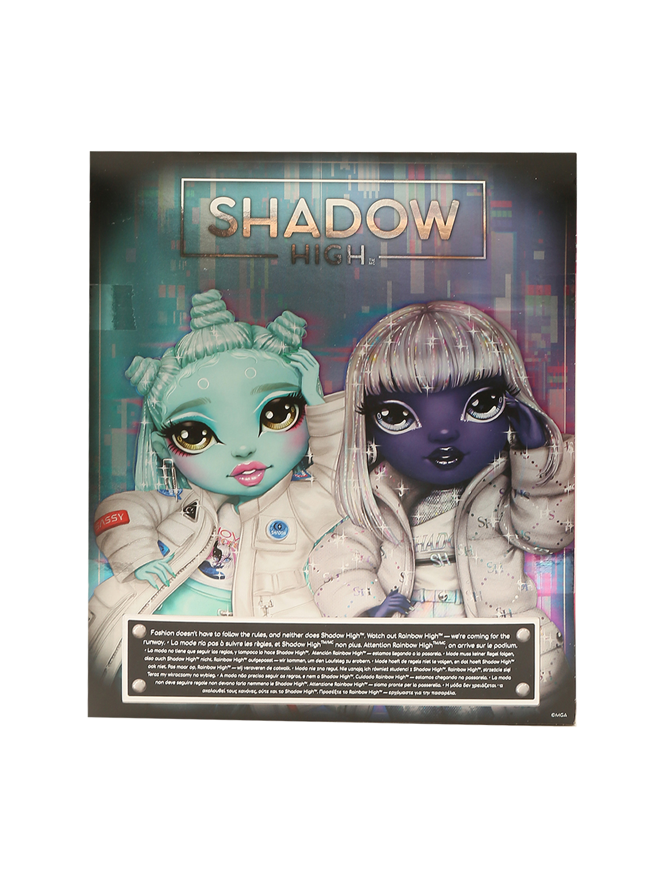 Рейнбоу хай кукла shadow Диа Манте 28 см. Росмэн мультиколор (732258)  купить по цене 9 600 руб. в интернет-магазине ГУМ