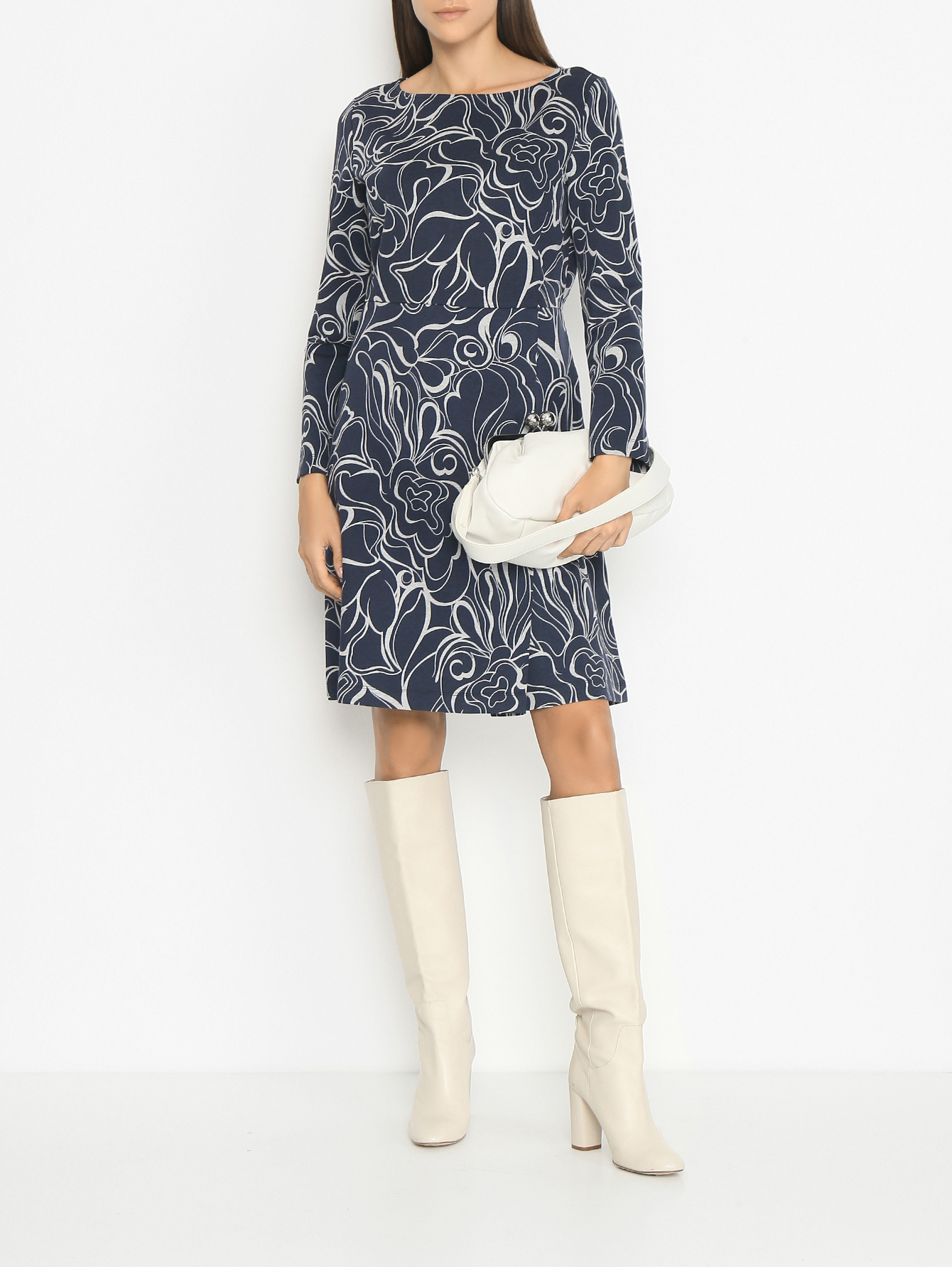 Купить Трикотажное Платье Миди Max Mara