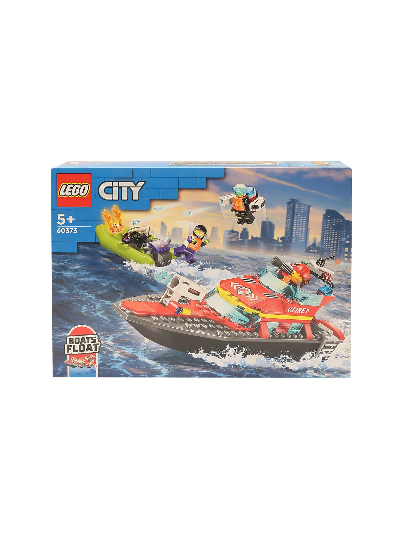 Конструктор lego city "Пожарно-спасательная лодка"  - Общий вид
