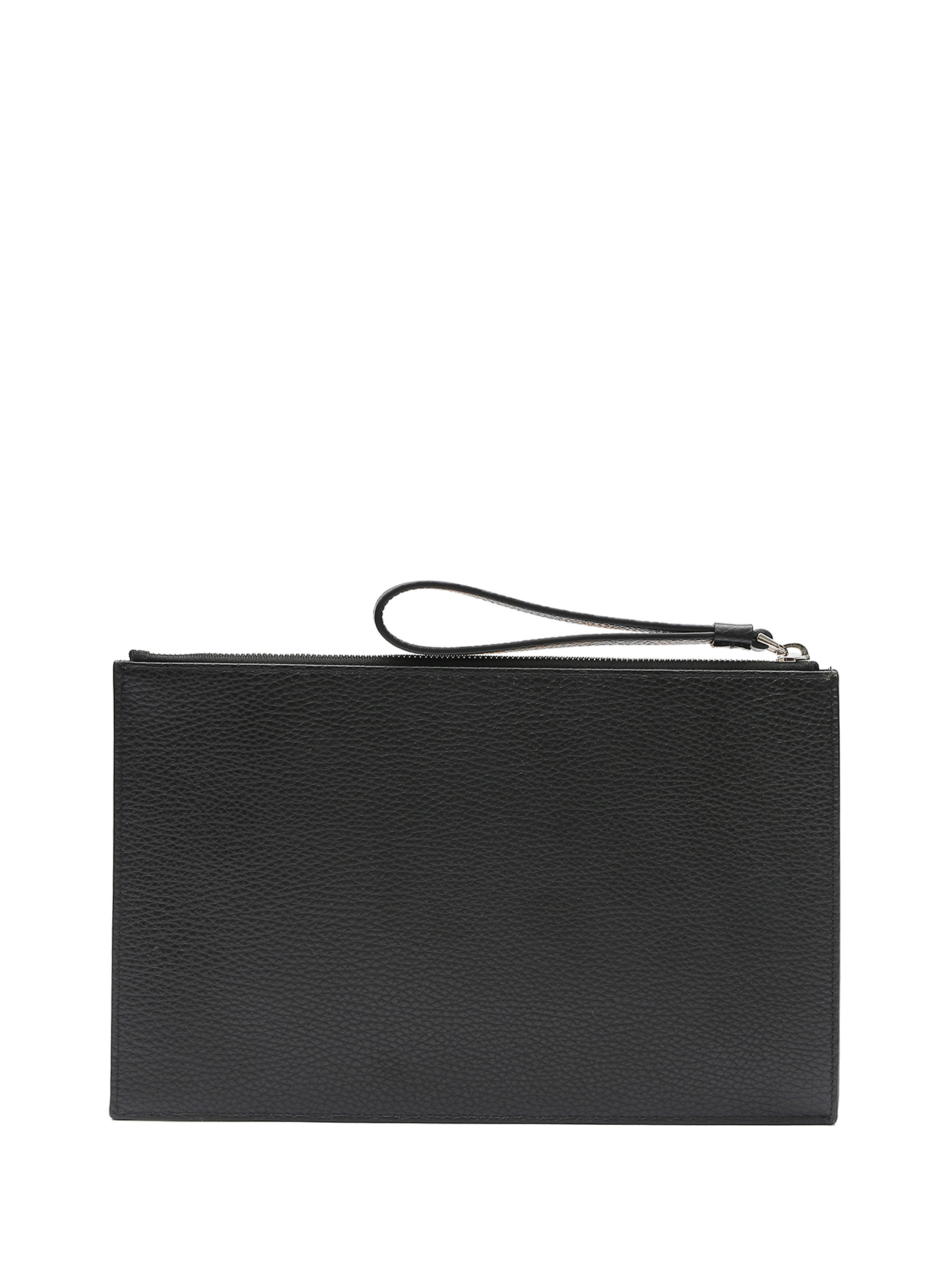 Клатч из кожи на молнии - Обтравка2