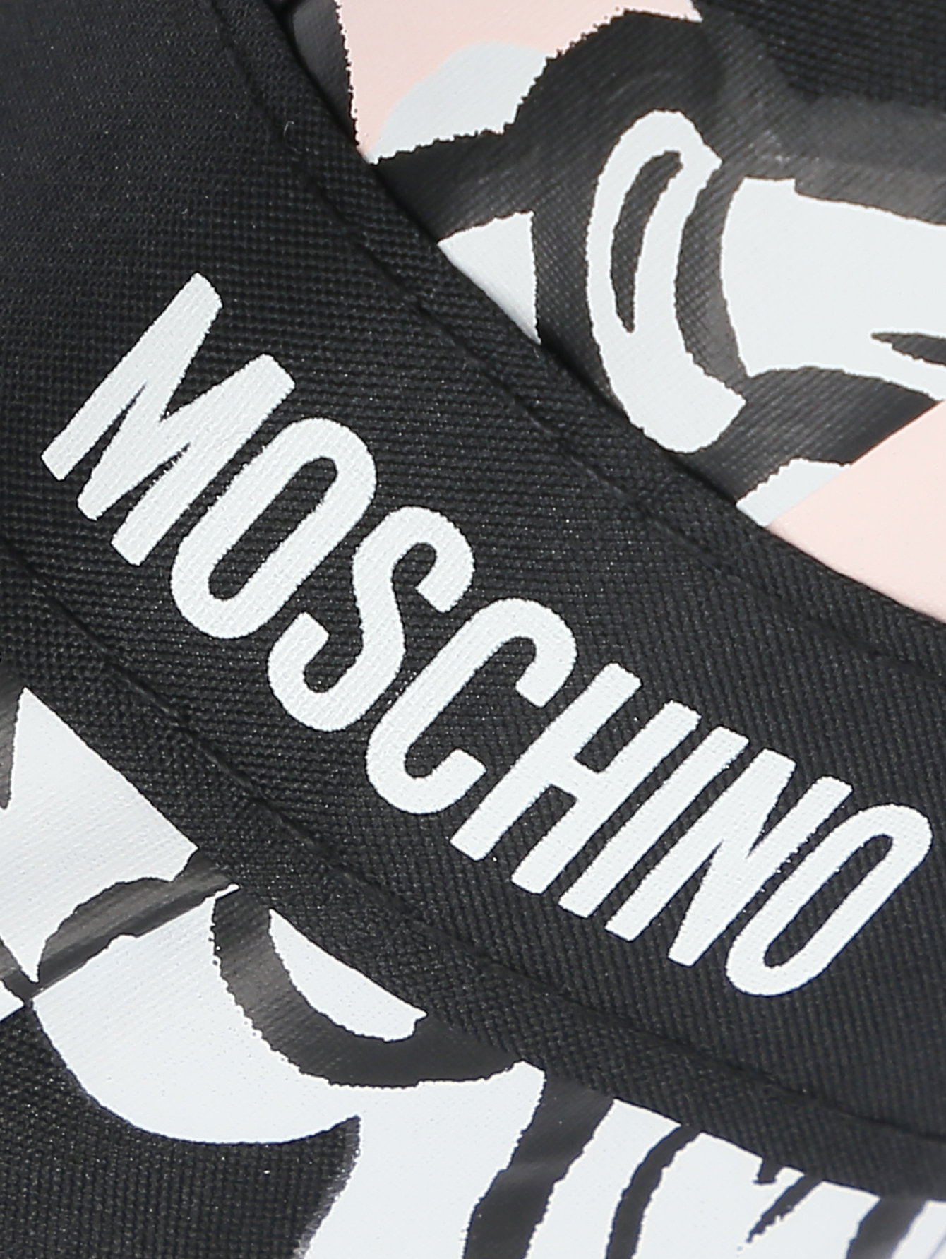 Зонт Moschino черный (645993) купить по цене 15 000 руб. в  интернет-магазине ГУМ