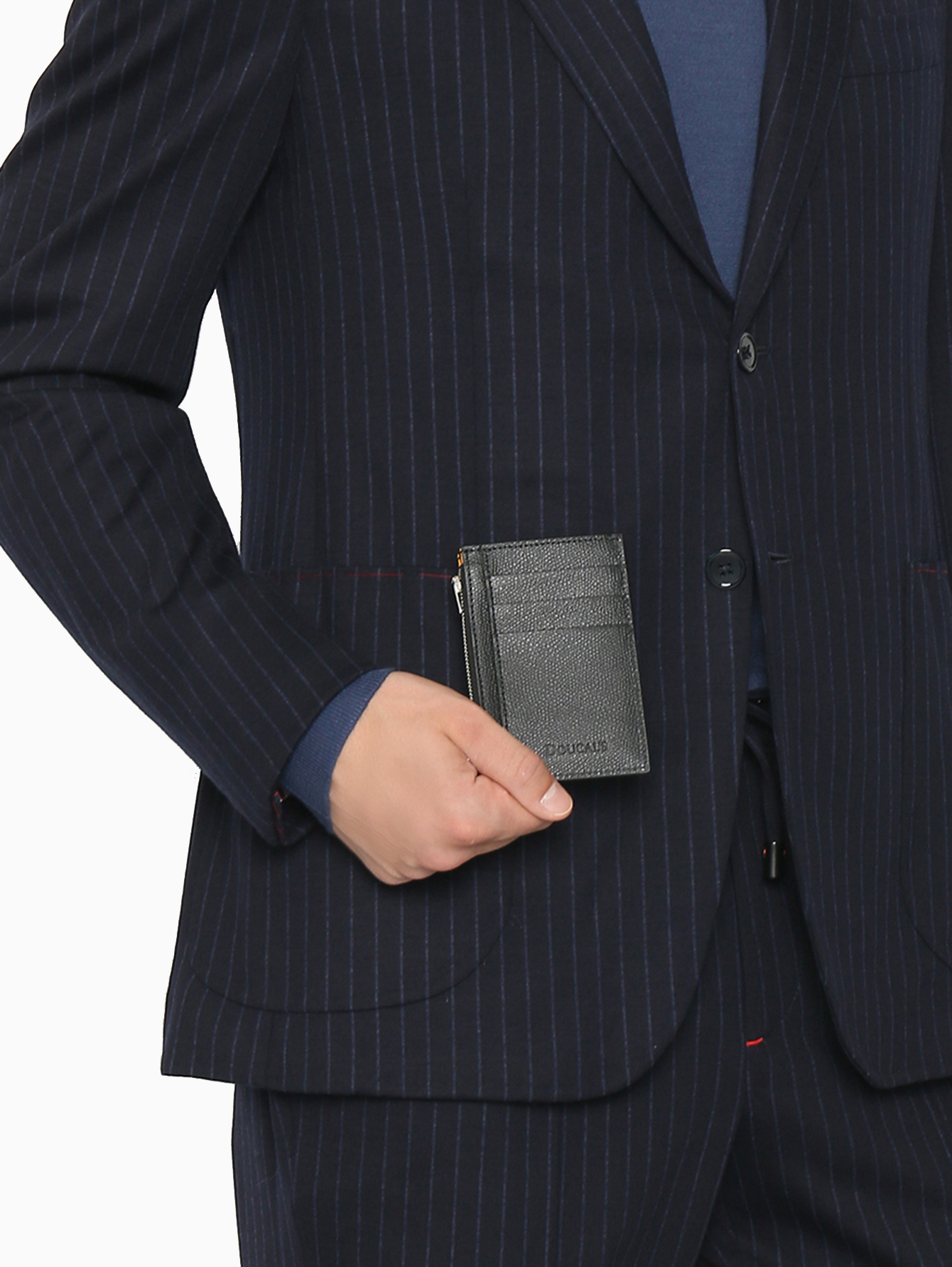 Картхолдер из кожи на молнии - МодельОбщийВид