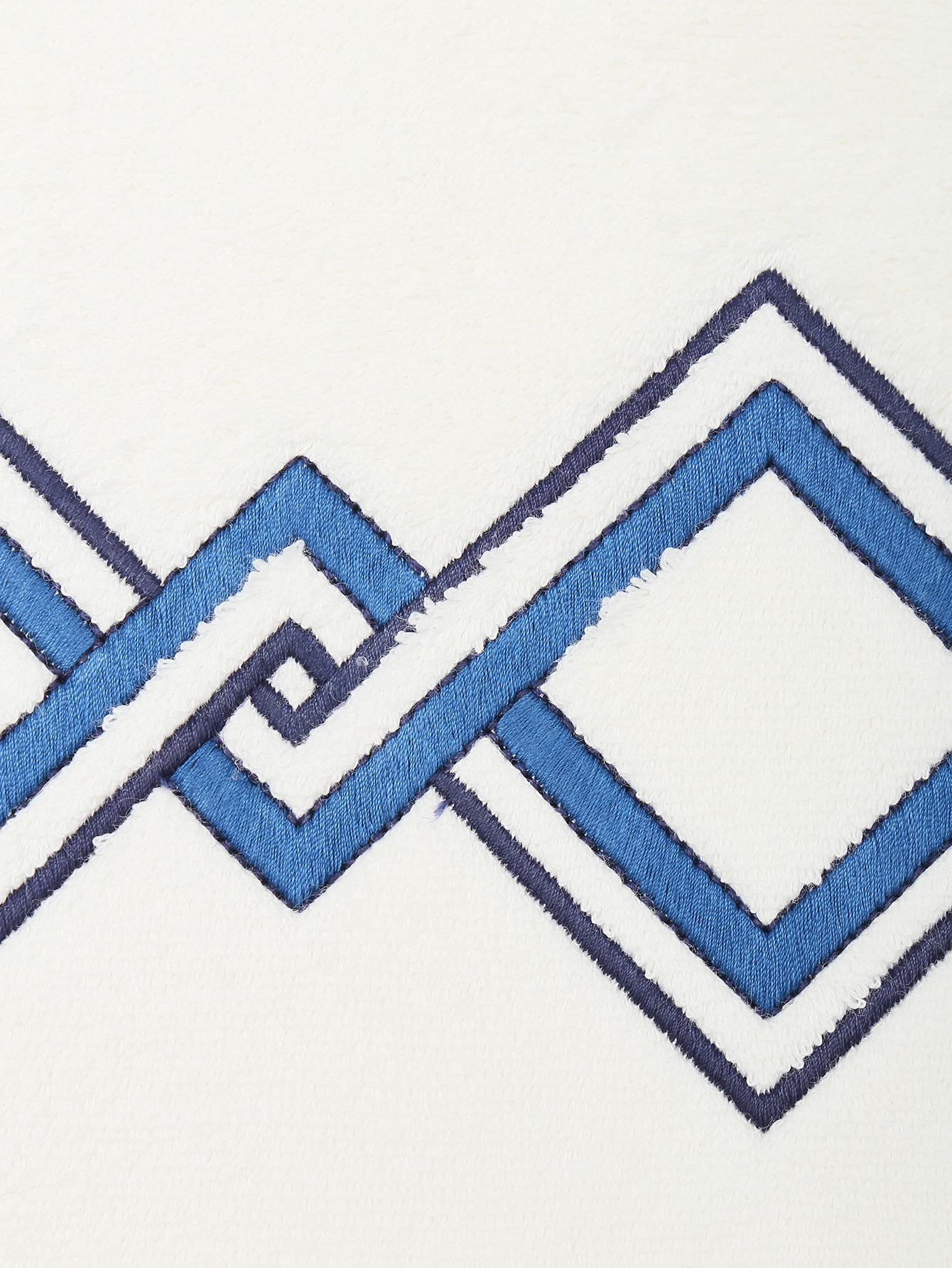 Махровое полотенце с узором - Деталь