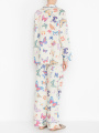 Пижама из хлопка с узором - МодельОбщийВид2