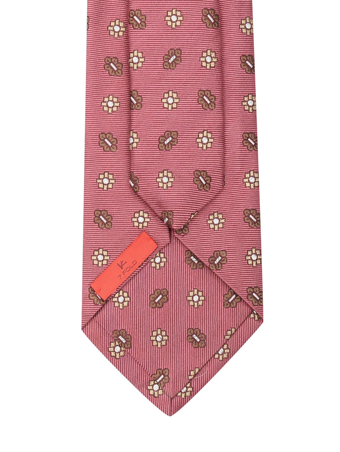 Галстук из шелка с узором  - Деталь1