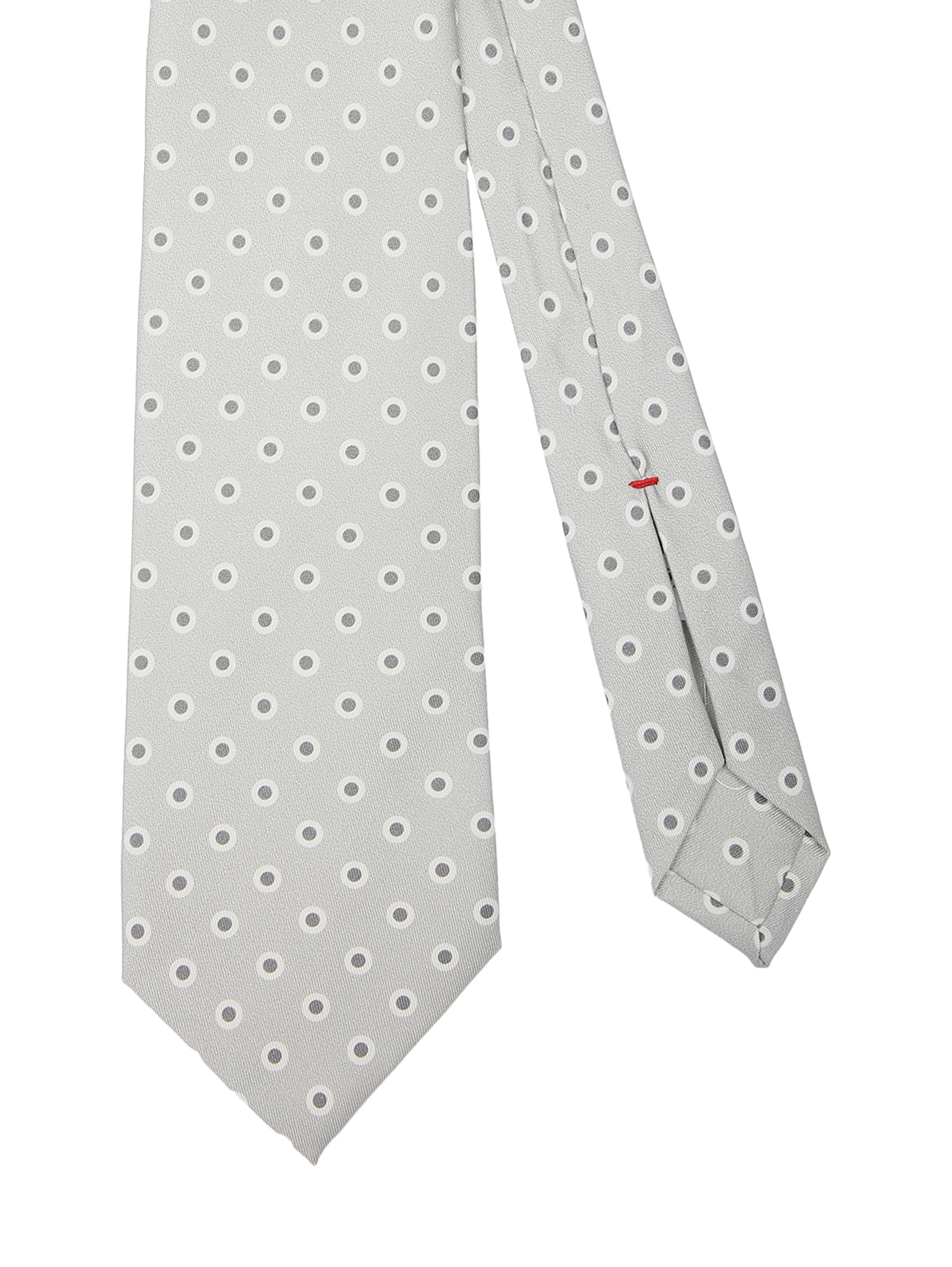 Галстук из шелка с узором - Общий вид