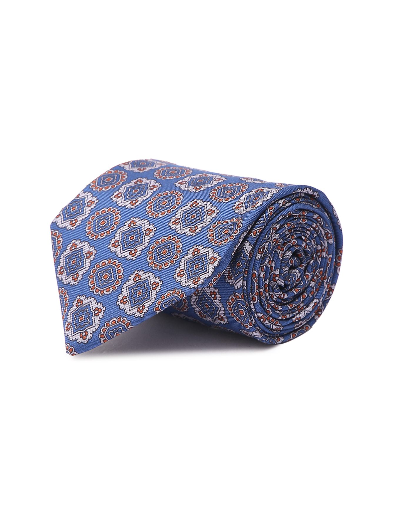 Галстук из шелка с узором - Общий вид
