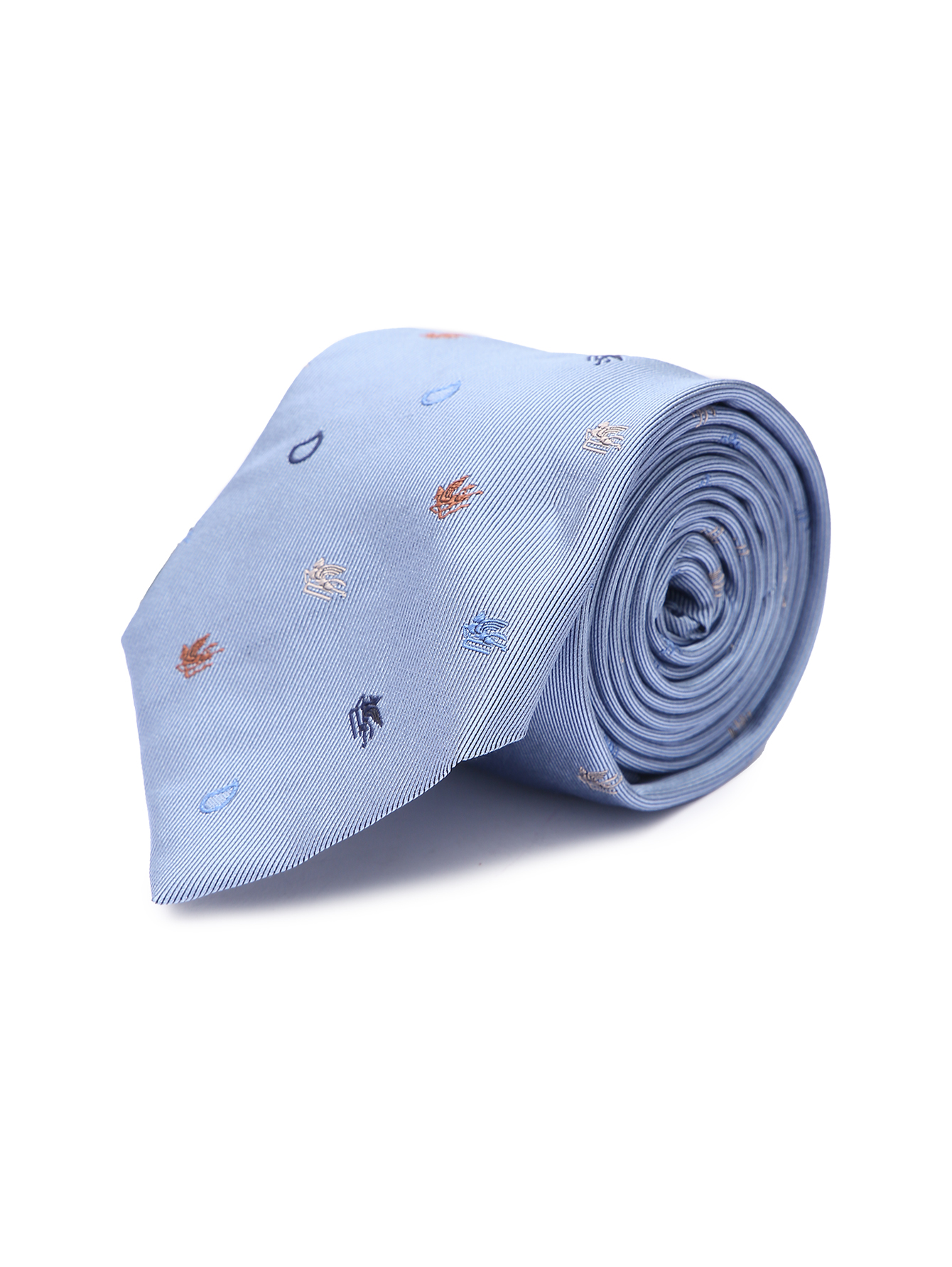 Галстук из шелка с узором - Общий вид