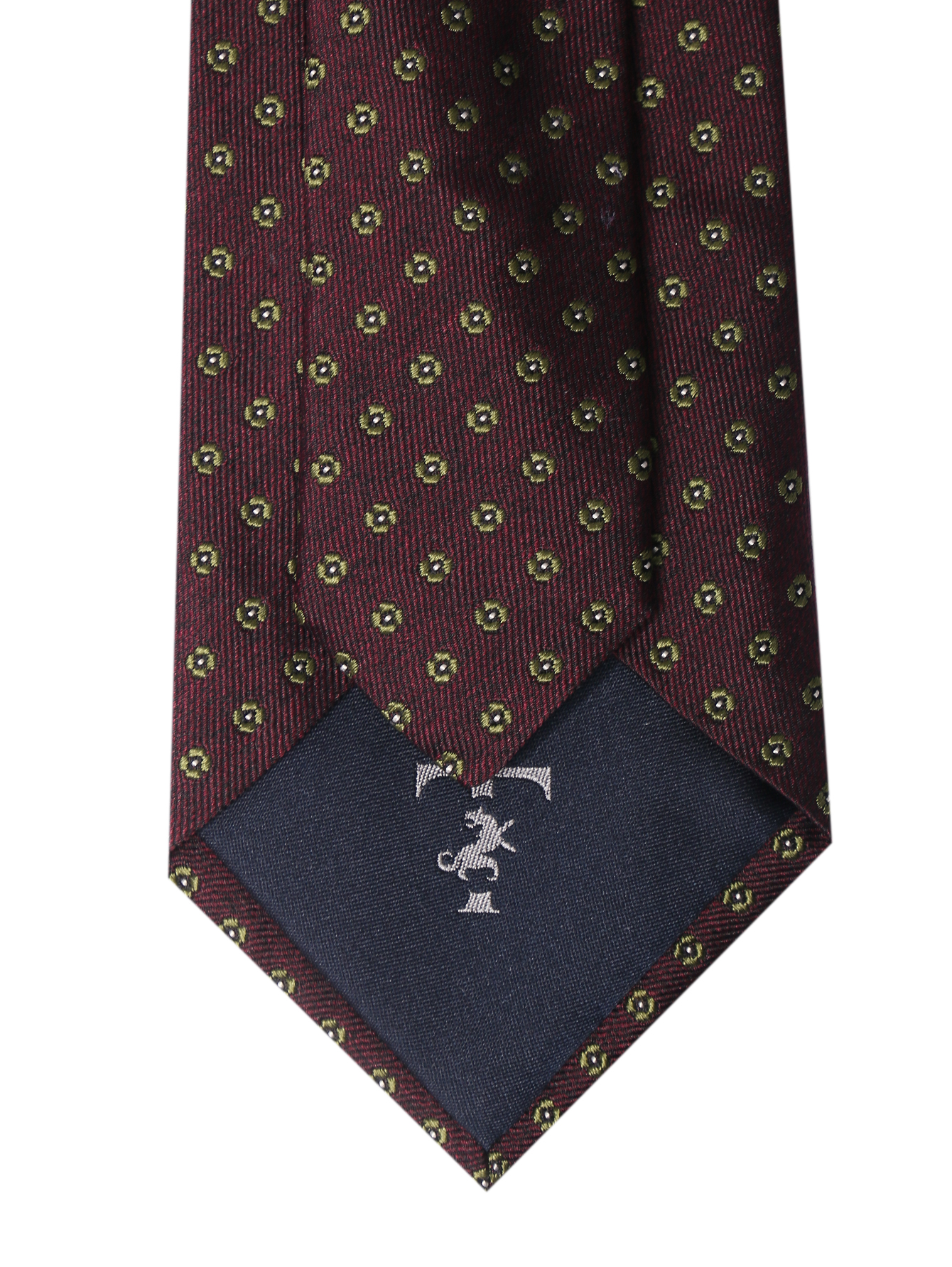 Галстук из шелка с узором - Деталь1