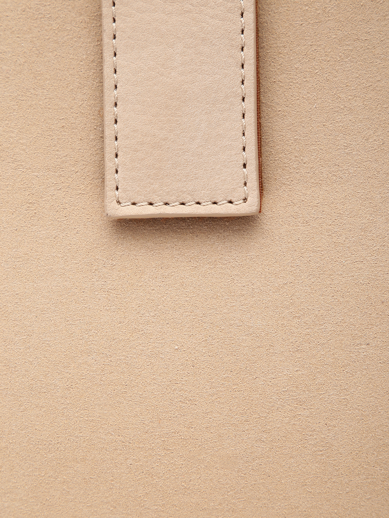 Портфель из шерсти с логотипом - Деталь