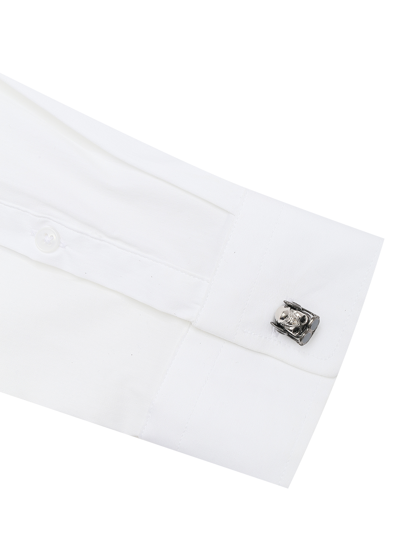 Запонки из металла с кристаллами - МодельОбщийВид