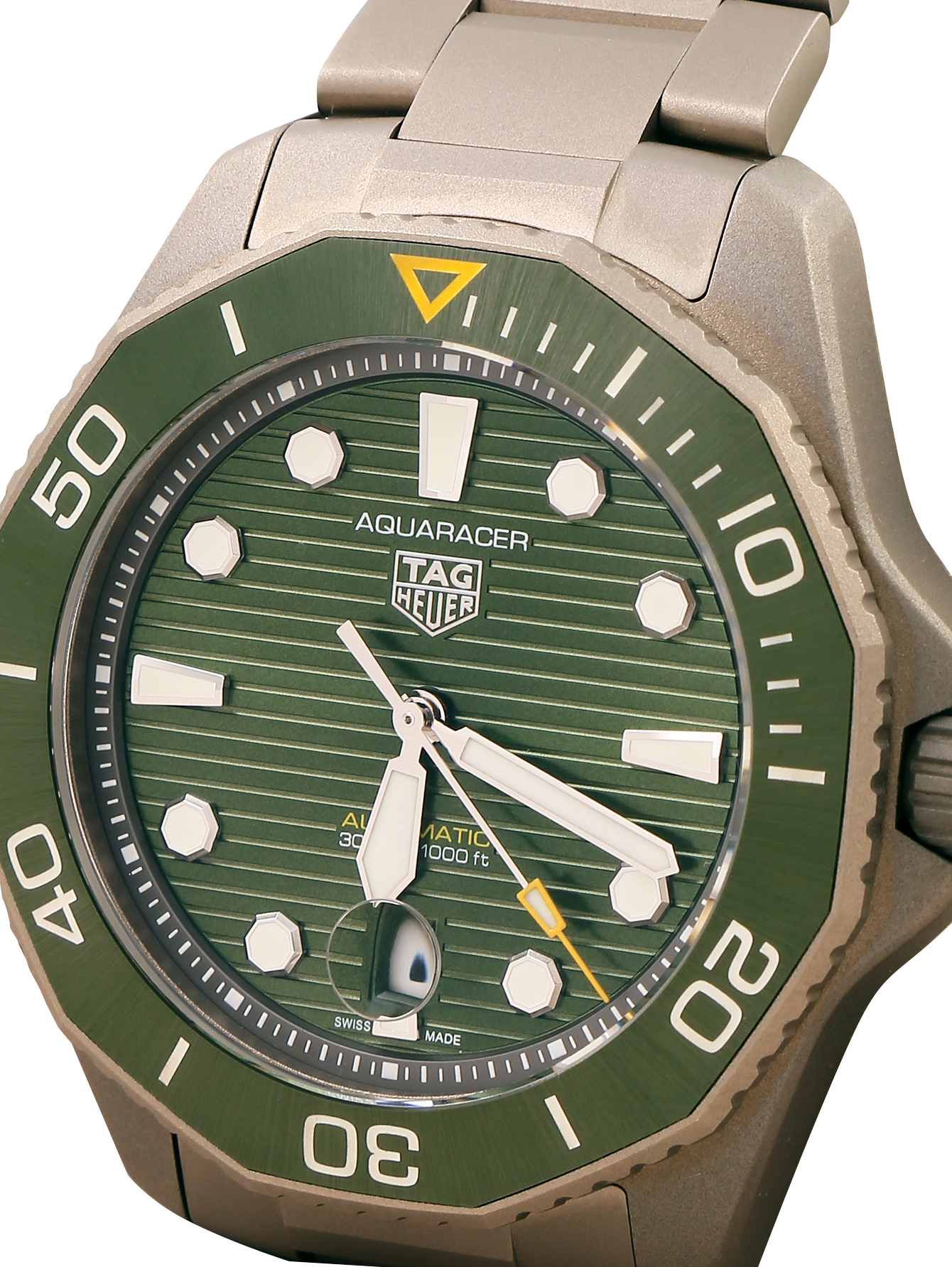 Часы с автоподзаводом на браслете из титана - Деталь