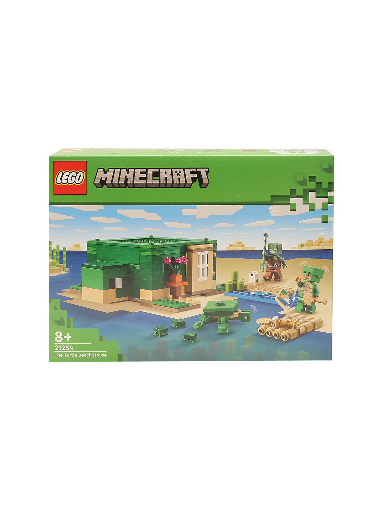 Конструктор LEGO Minecraft "Домик на черепашьем пруду"  - Общий вид