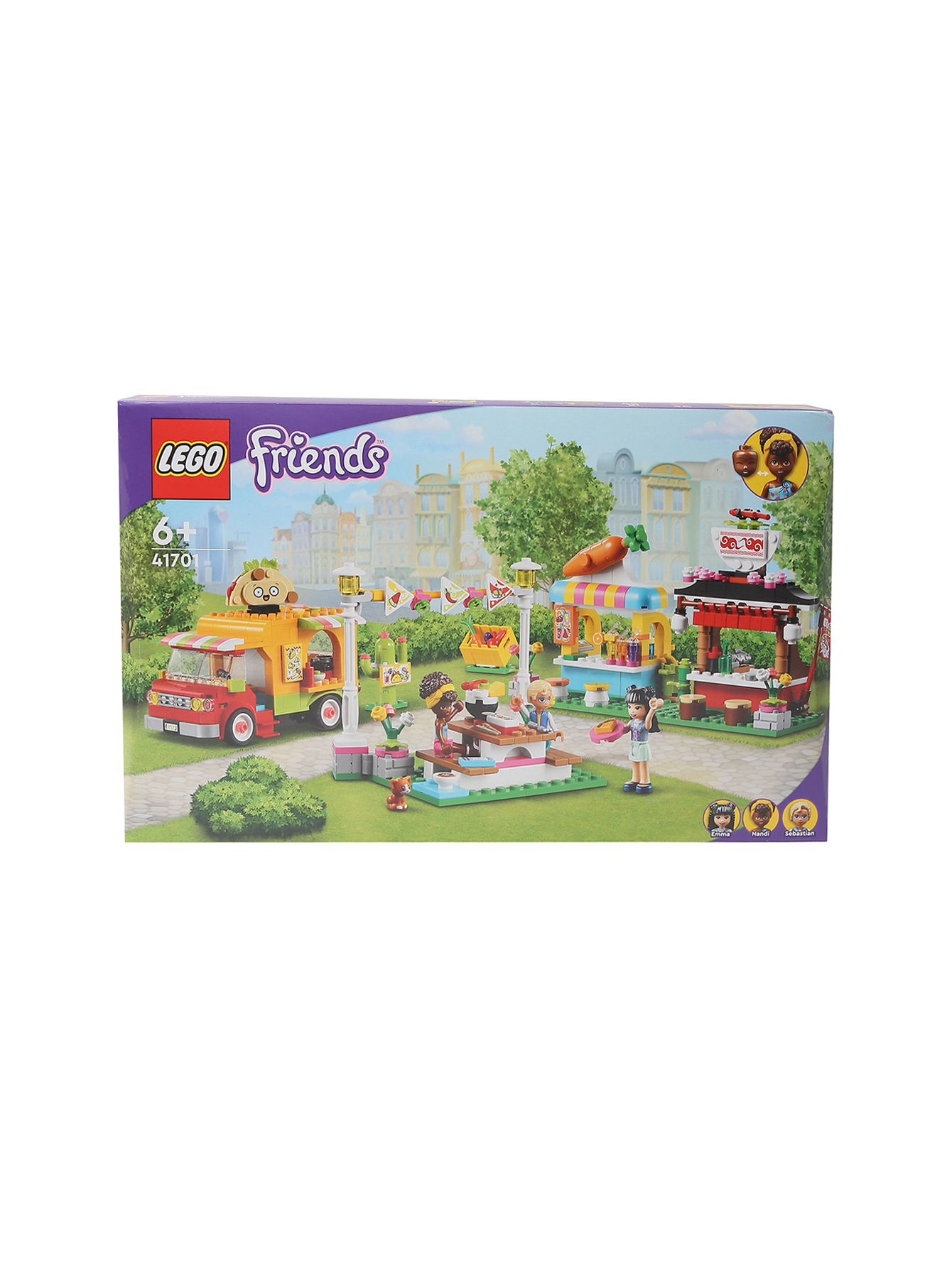 Конструктор LEGO FRIENDS  "Рынок уличной еды" - Общий вид
