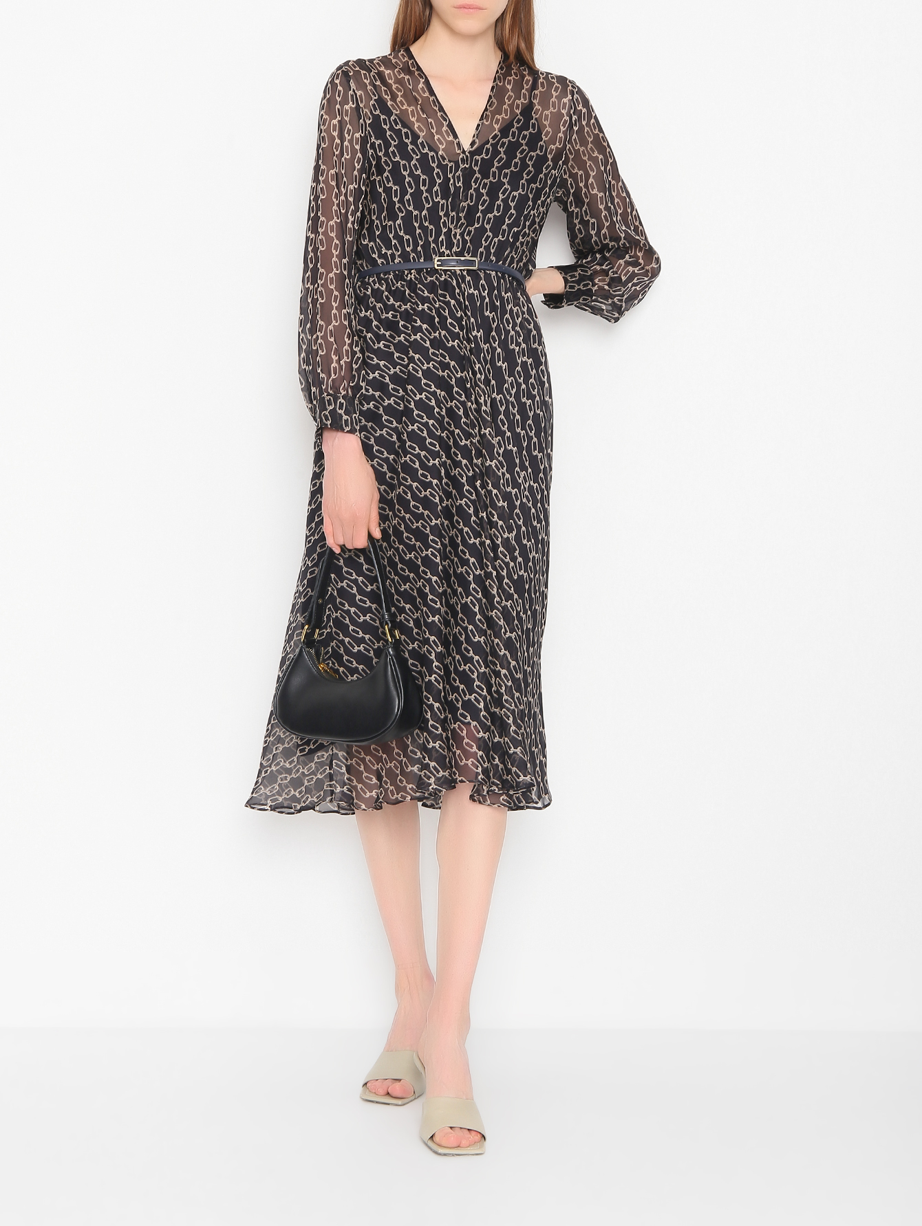 Купить Трикотажное Платье Миди Max Mara