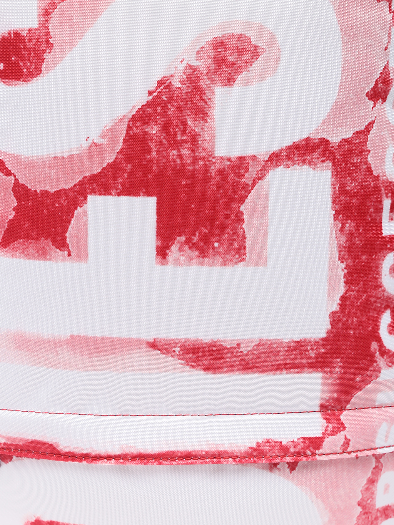 Рюкзак из текстиля с узором  - Деталь