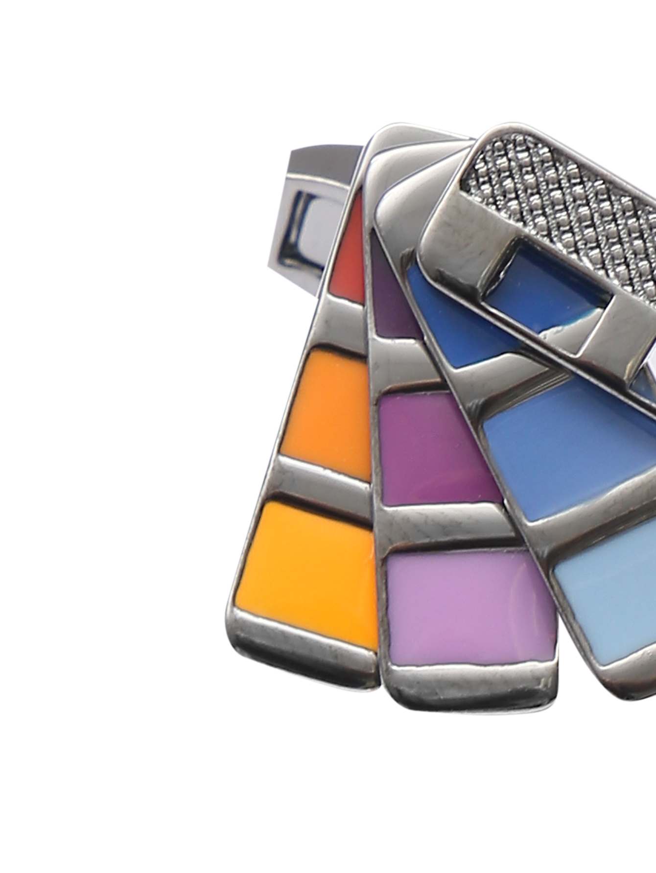 Запонки из металла и эмали - Деталь