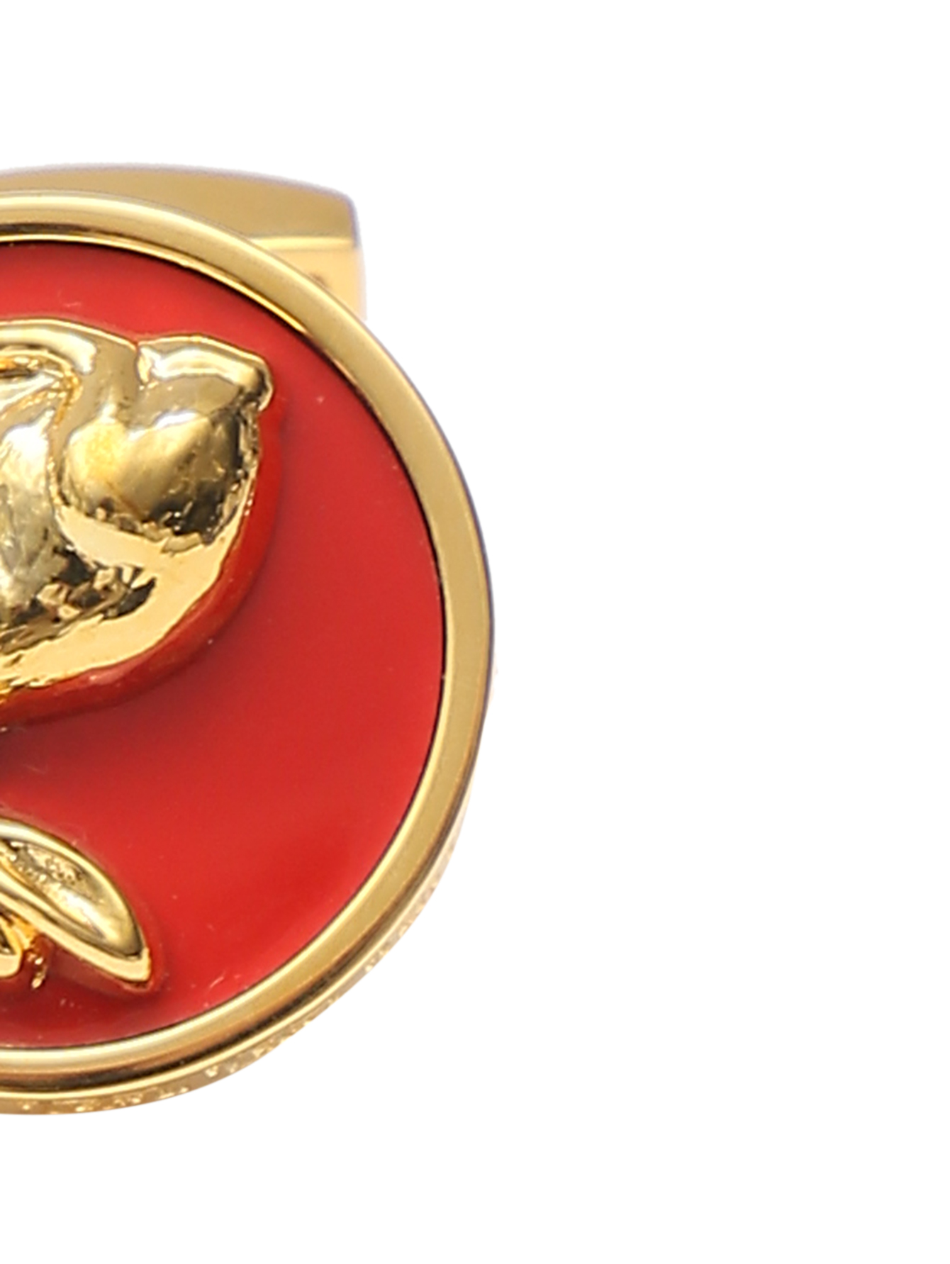 Запонки из металла и эмали - Деталь