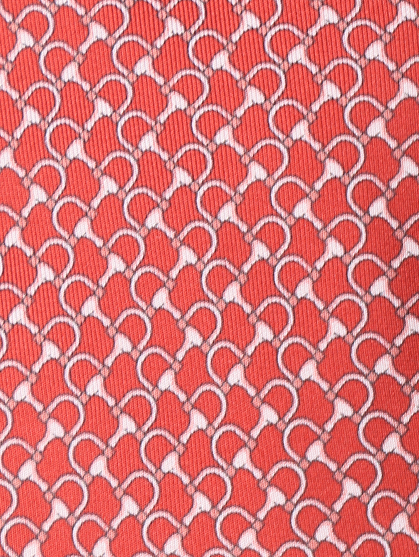 Галстук из шелка с узором - Деталь