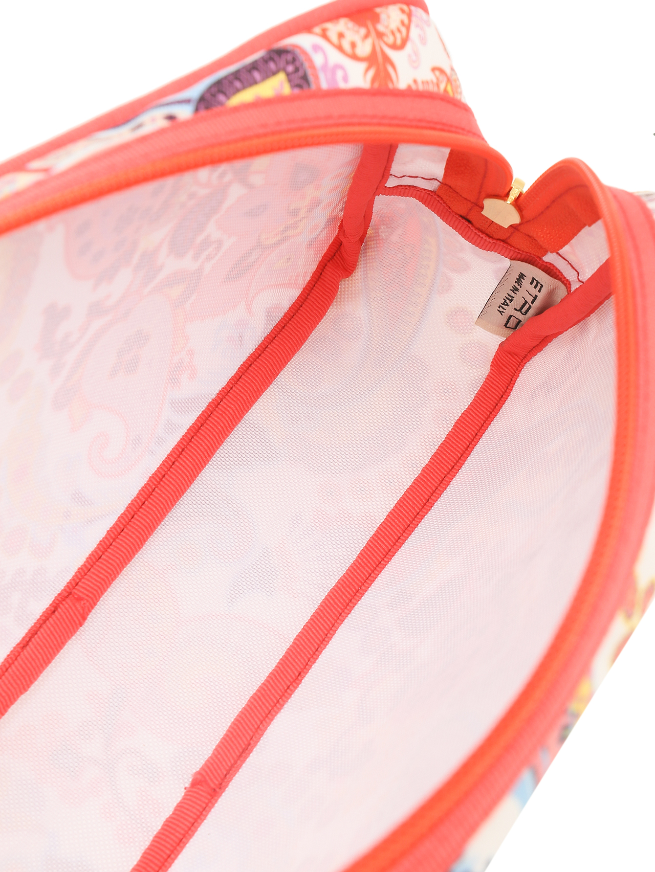 Косметичка из текстиля с узором пейсли - Деталь1