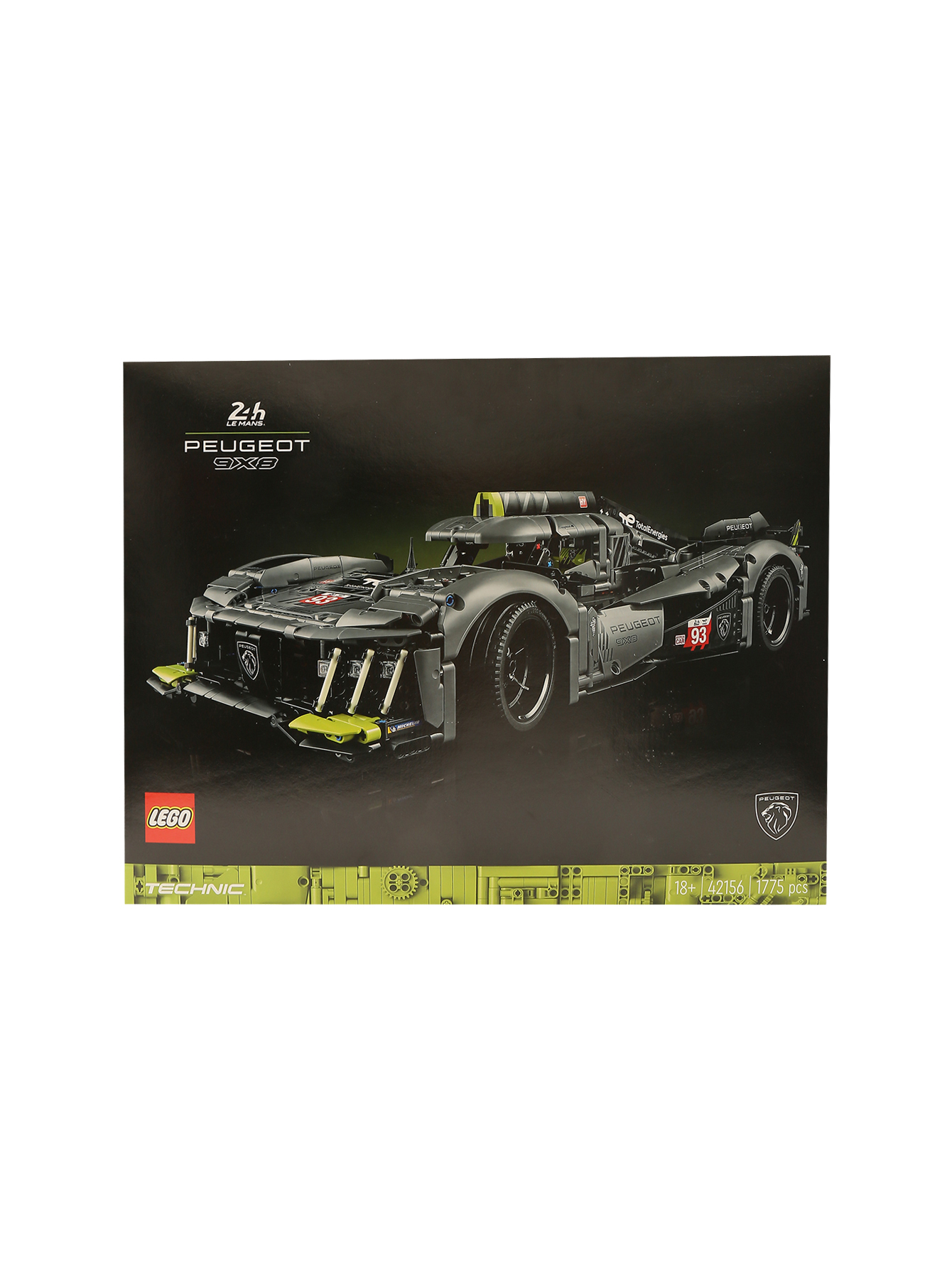 Конструктор lego technic "Гибридный гиперкар"  - Общий вид