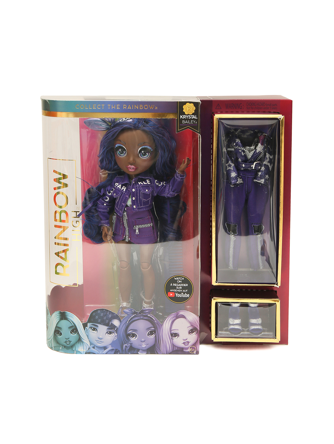 Игрушка Rainbow High Кукла Fashion Doll- Indigo - Общий вид