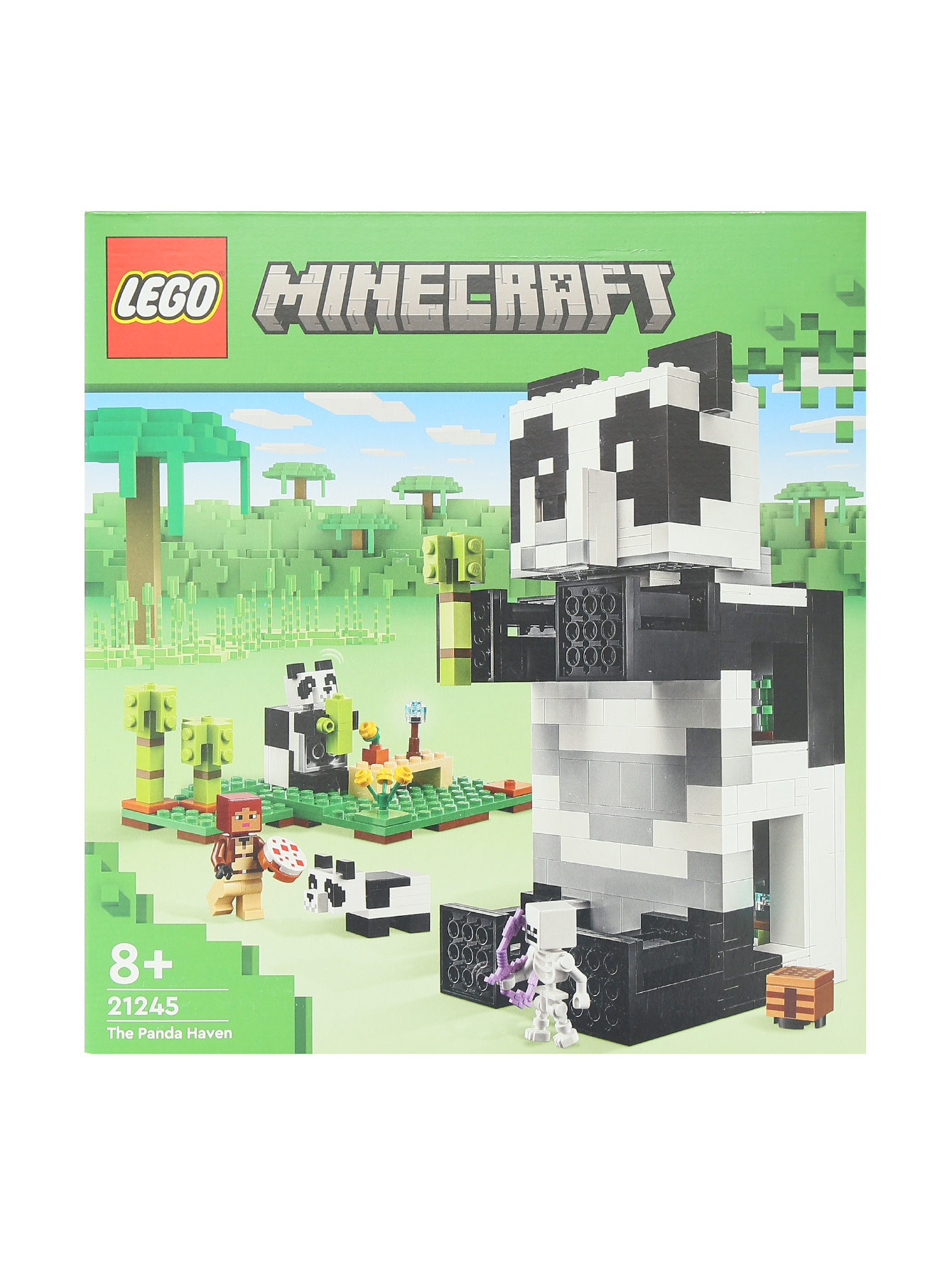 Конструктор детский LEGO Minecraft Дом Панды Lego мультиколор (728532)  купить по цене 8 900 руб. в интернет-магазине ГУМ