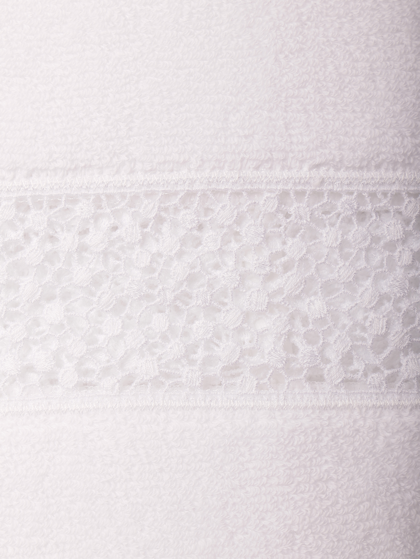 Однотонное полотенце из хлопка - Деталь