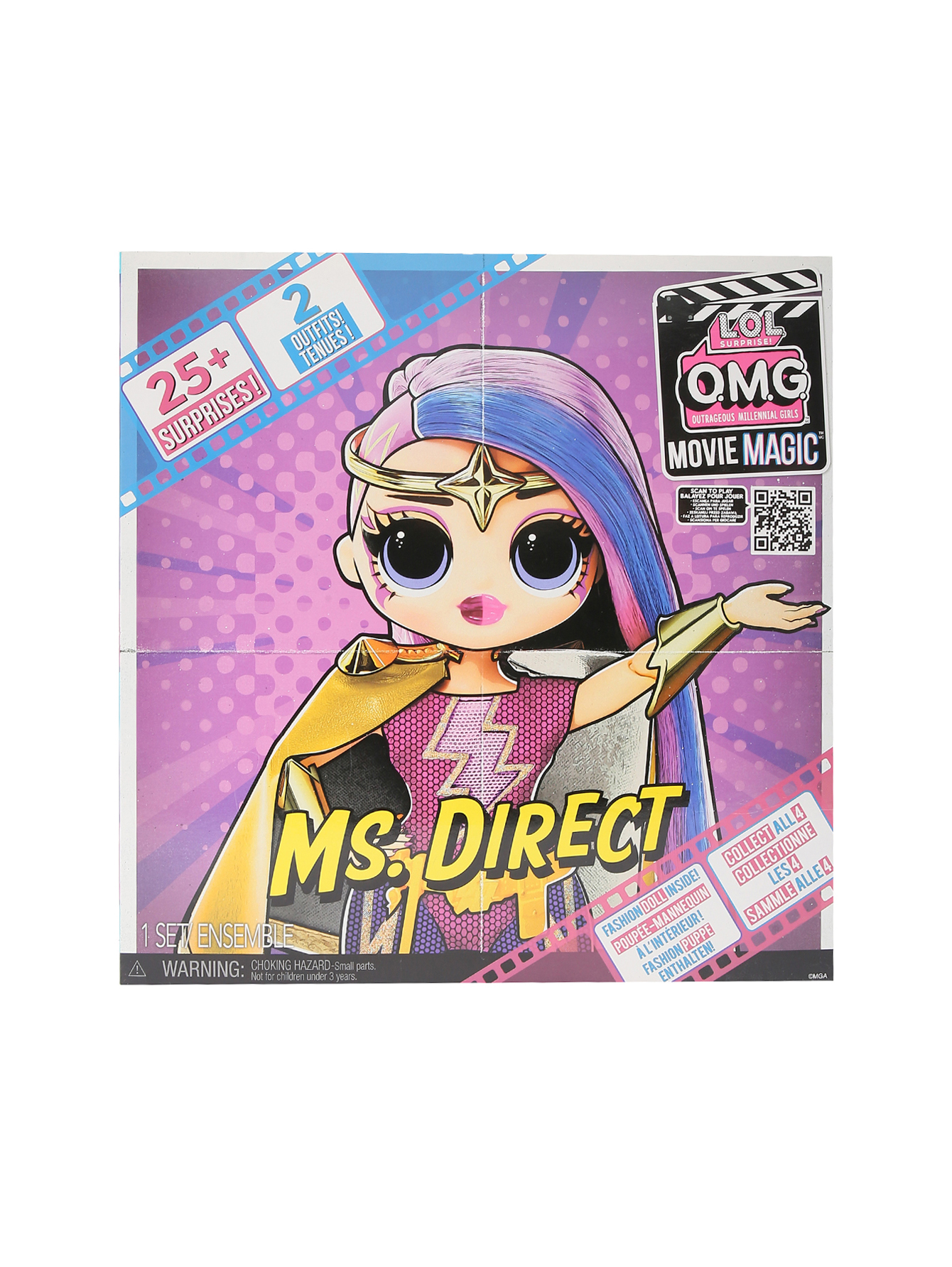 Игровой набор L.O.L. Surprise Кукла OMG Movie Magic Doll - Общий вид