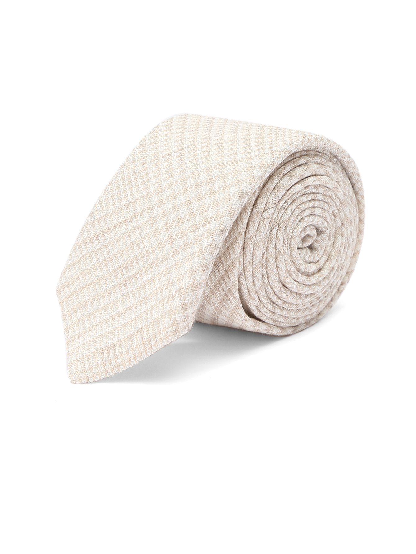 Узкий галстук с узором  - Общий вид