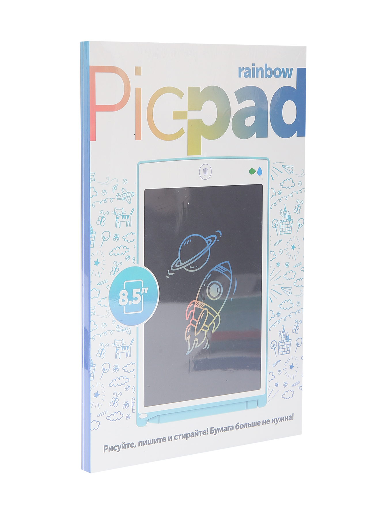 Планшет для рисования Pic-Pad Blue Rainbow с ЖК экраном - Общий вид