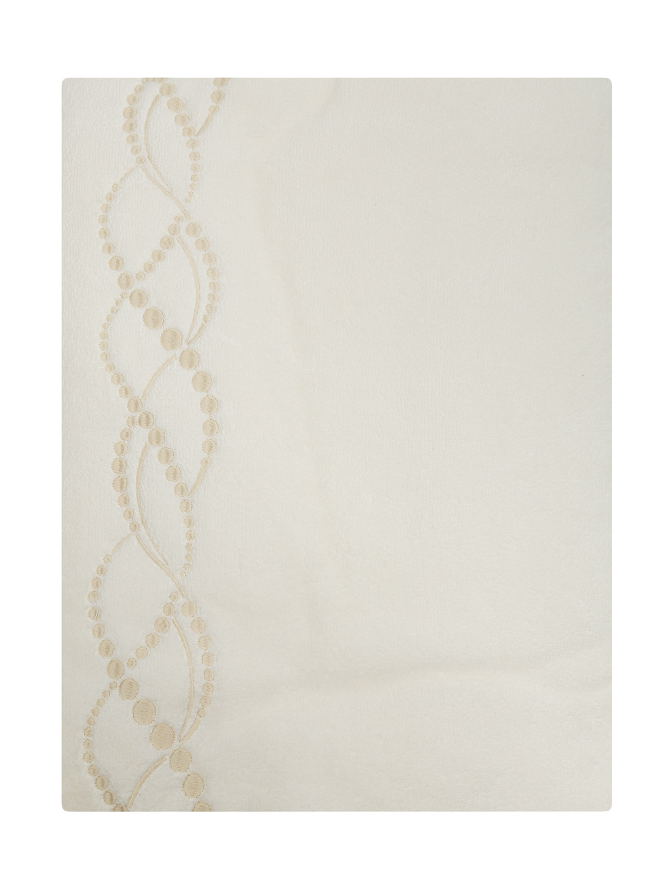 Полотенце из хлопковой махровой ткани с вышивкой  - Обтравка1