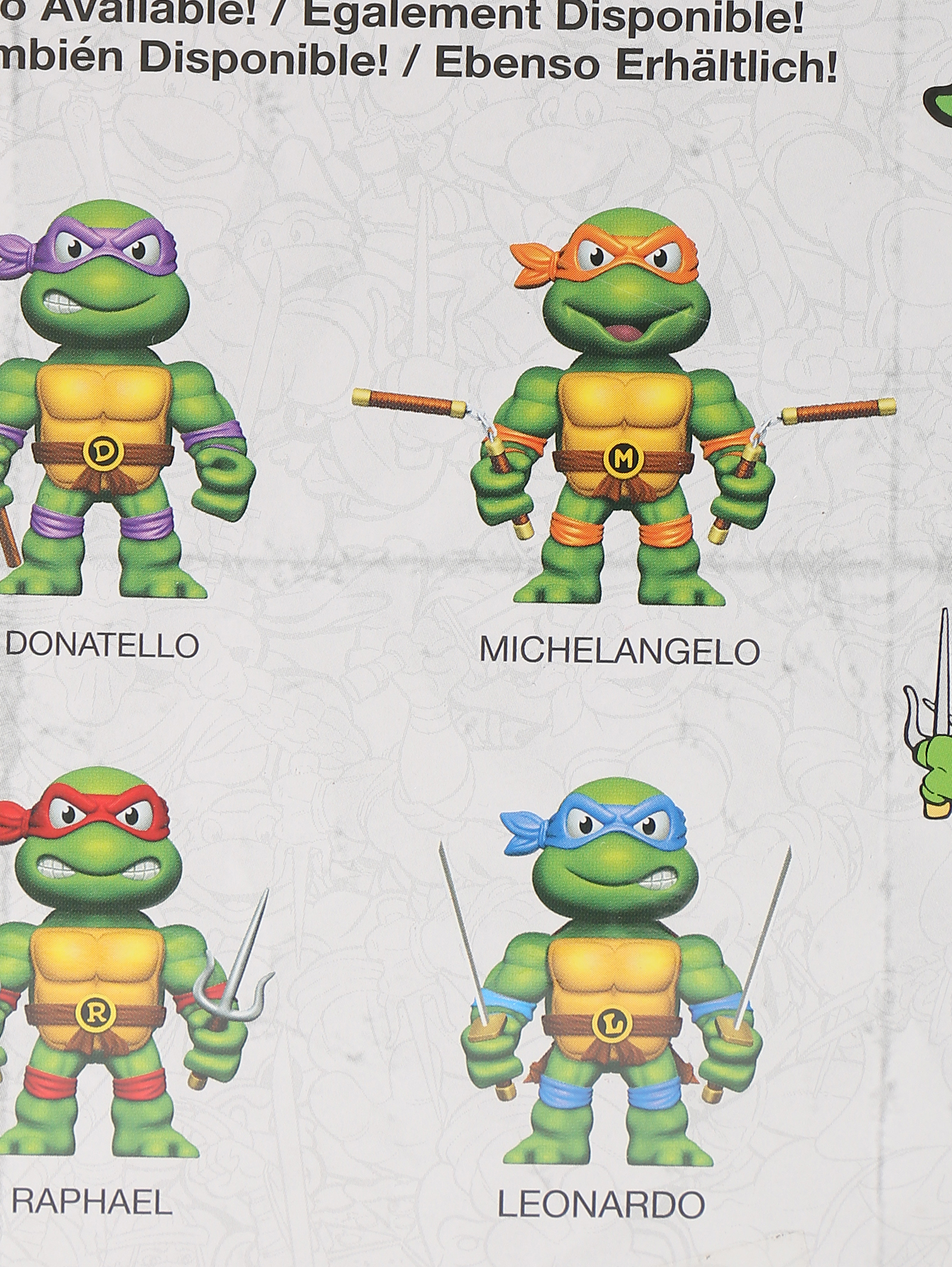 Фигурка черепашки ниндзя-donatello Jada Toys зеленый (725258) купить по  цене 2 600 руб. в интернет-магазине ГУМ