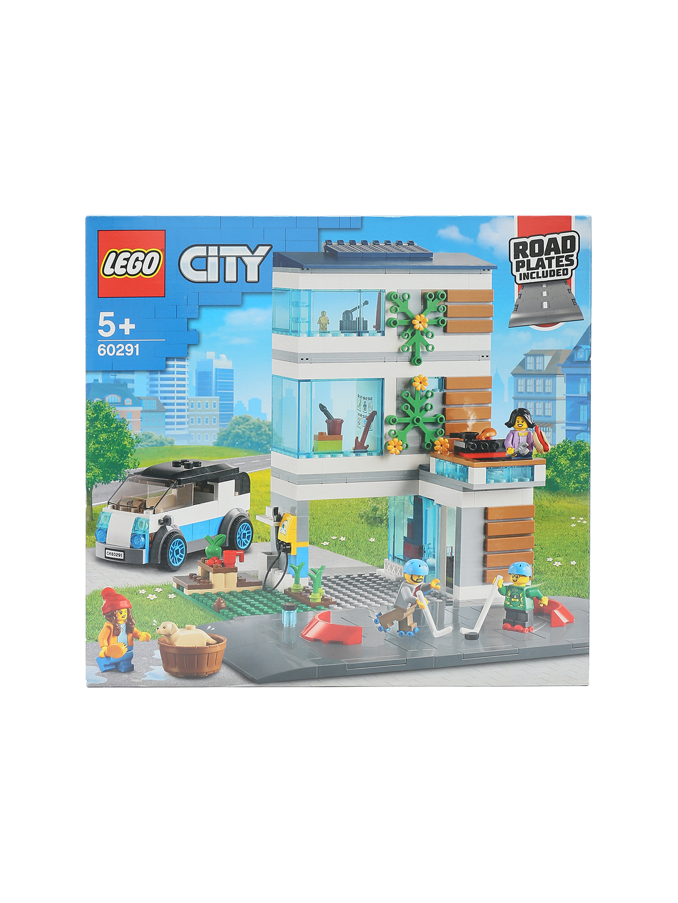 Конструктор LEGO CITY-Современный дом для семьи Lego мультиколор (645185)  купить по цене 10 930 руб. в интернет-магазине ГУМ