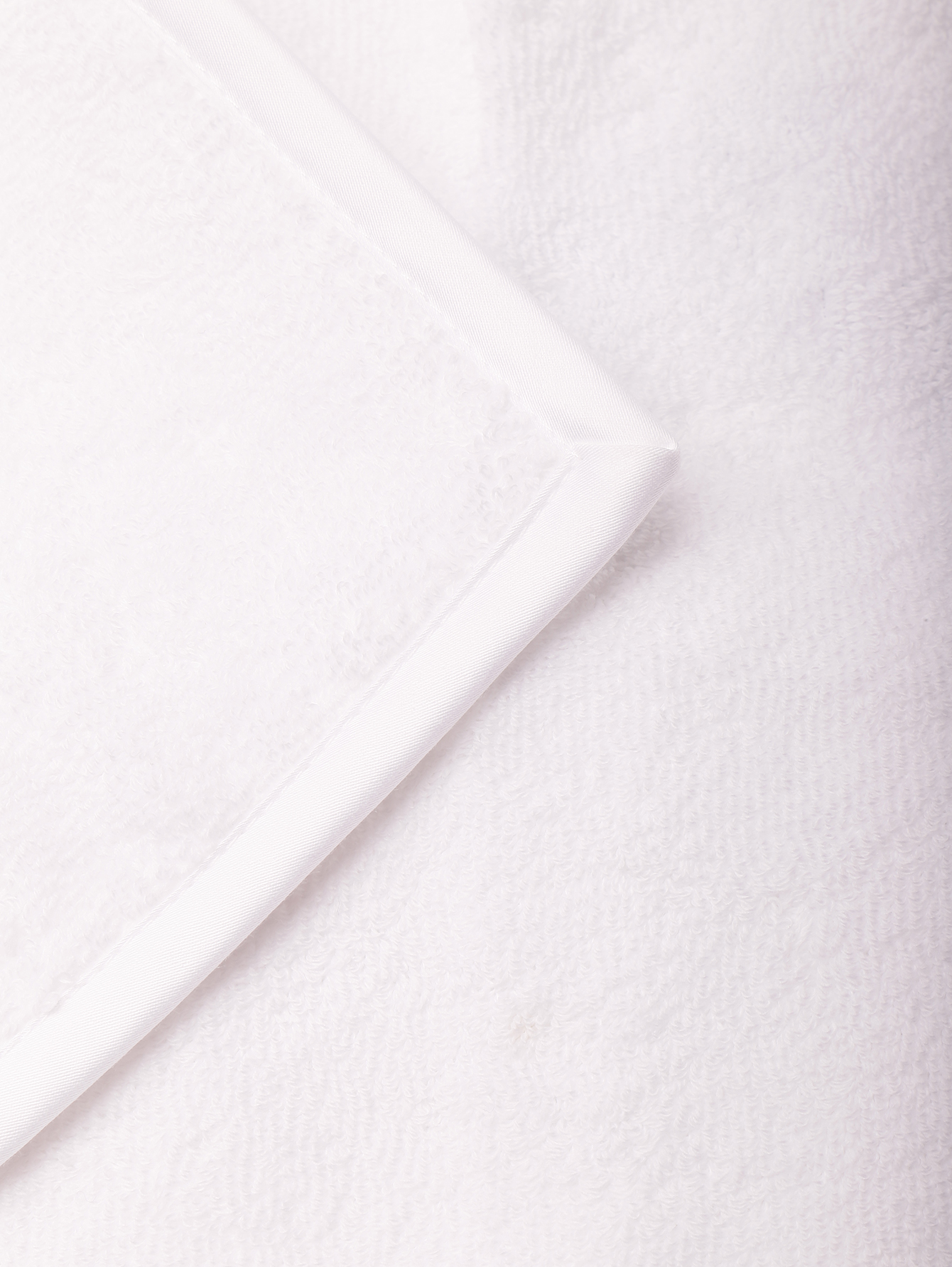 Однотонное полотенце из хлопка - Деталь