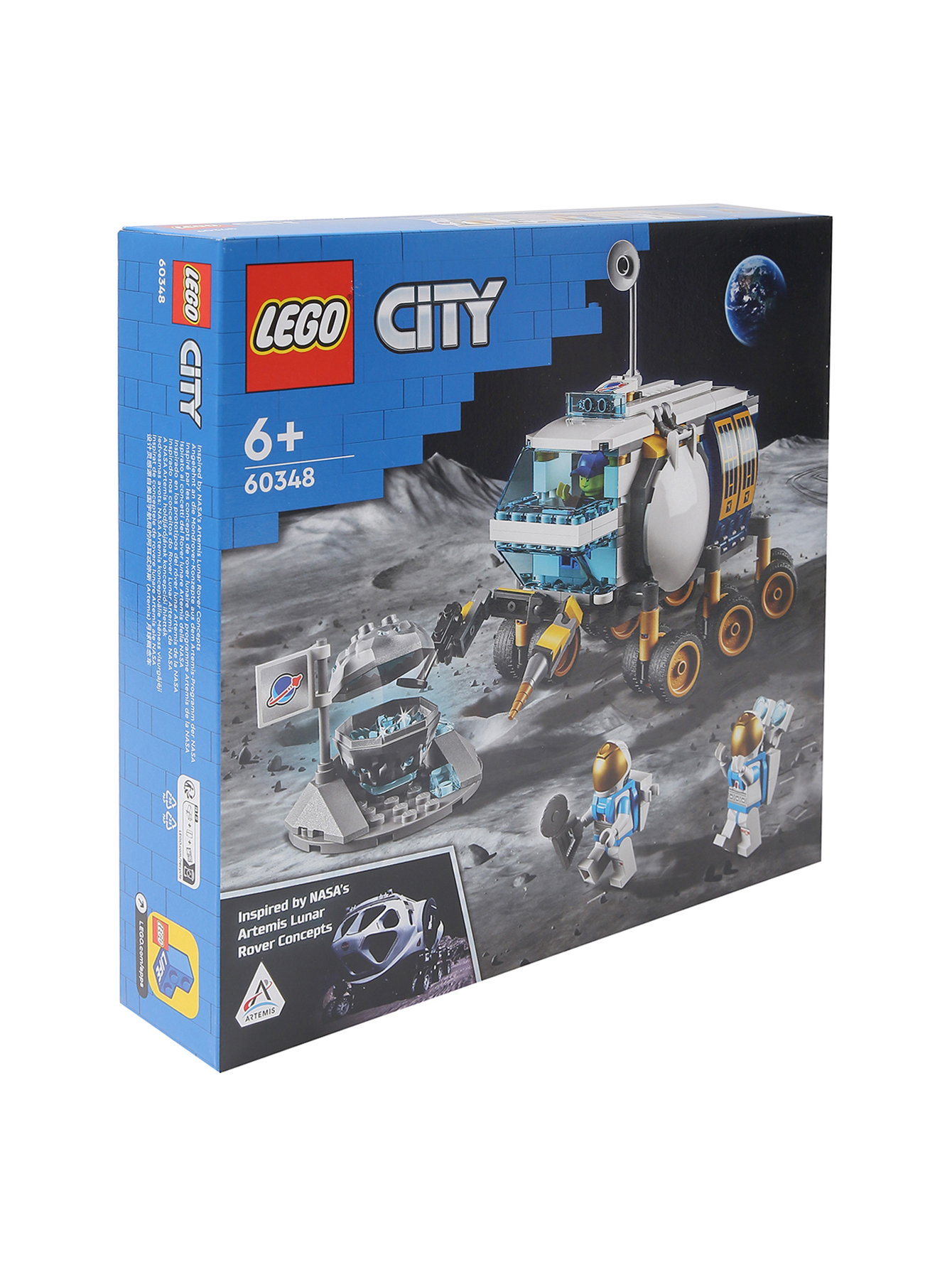 Конструктор lego city space-луноход Lego мультиколор (686405) купить по  цене 6 400 руб. в интернет-магазине ГУМ