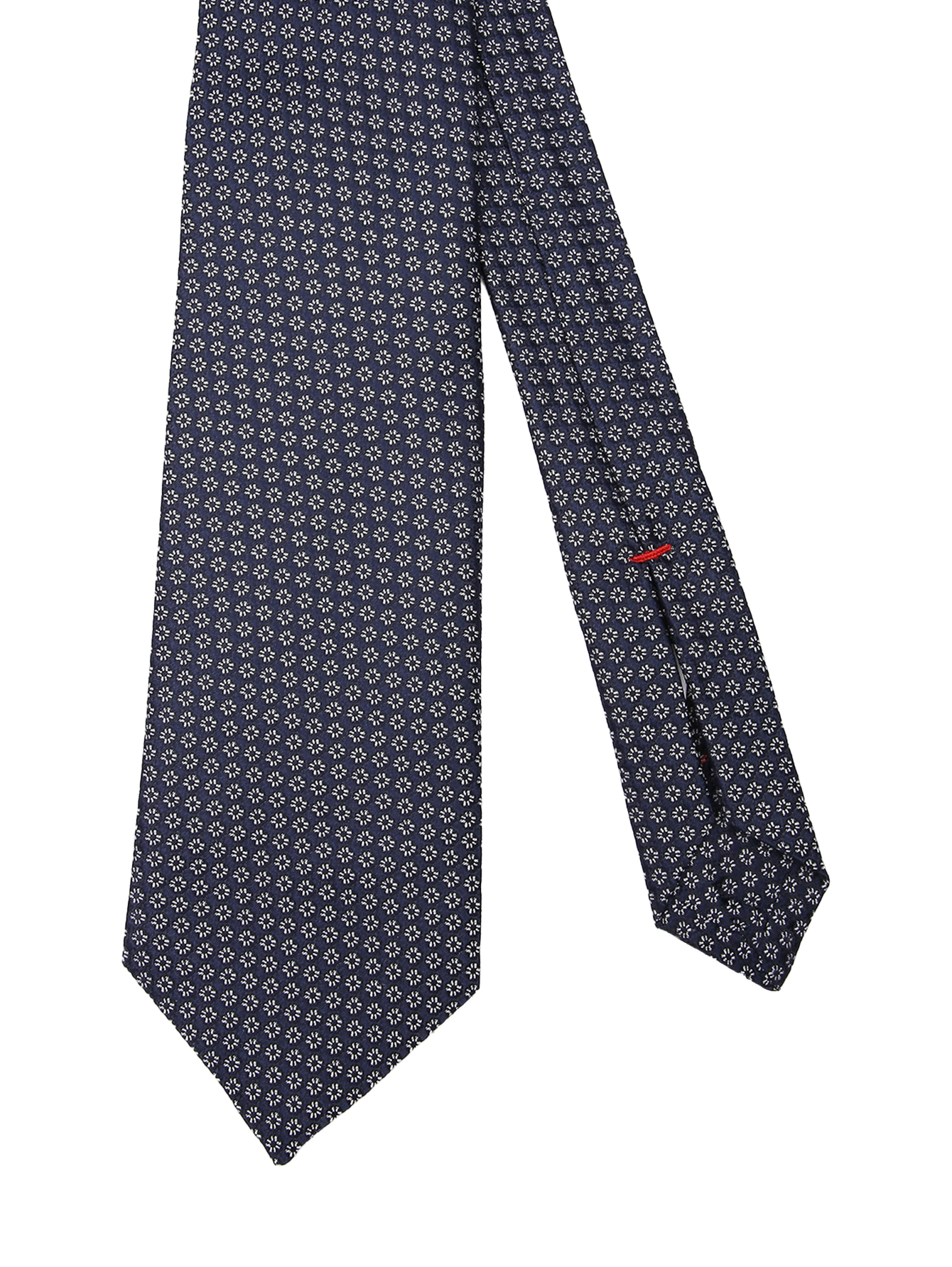 Галстук из шелка с узором - Общий вид