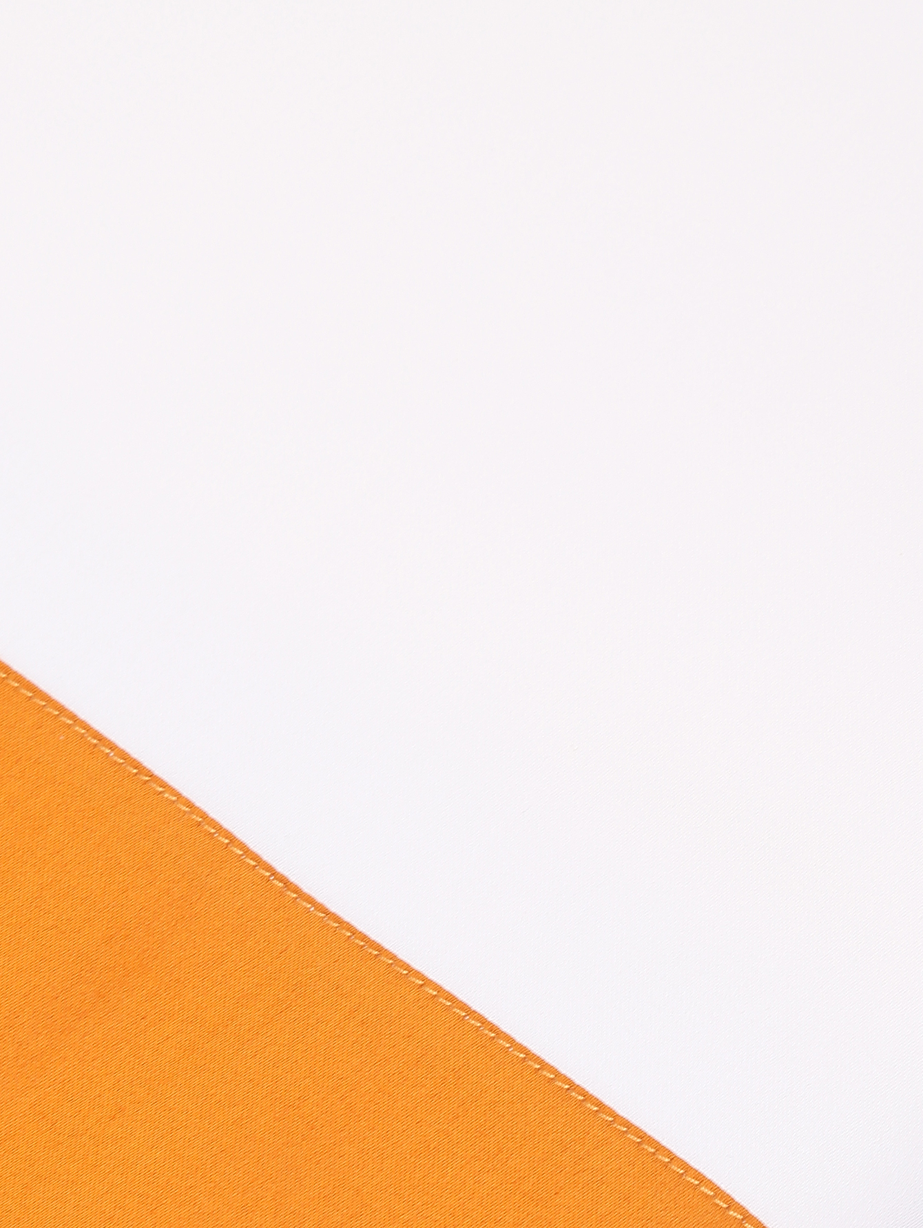 Пододеяльник из хлопка с контрастной отделкой  - Деталь