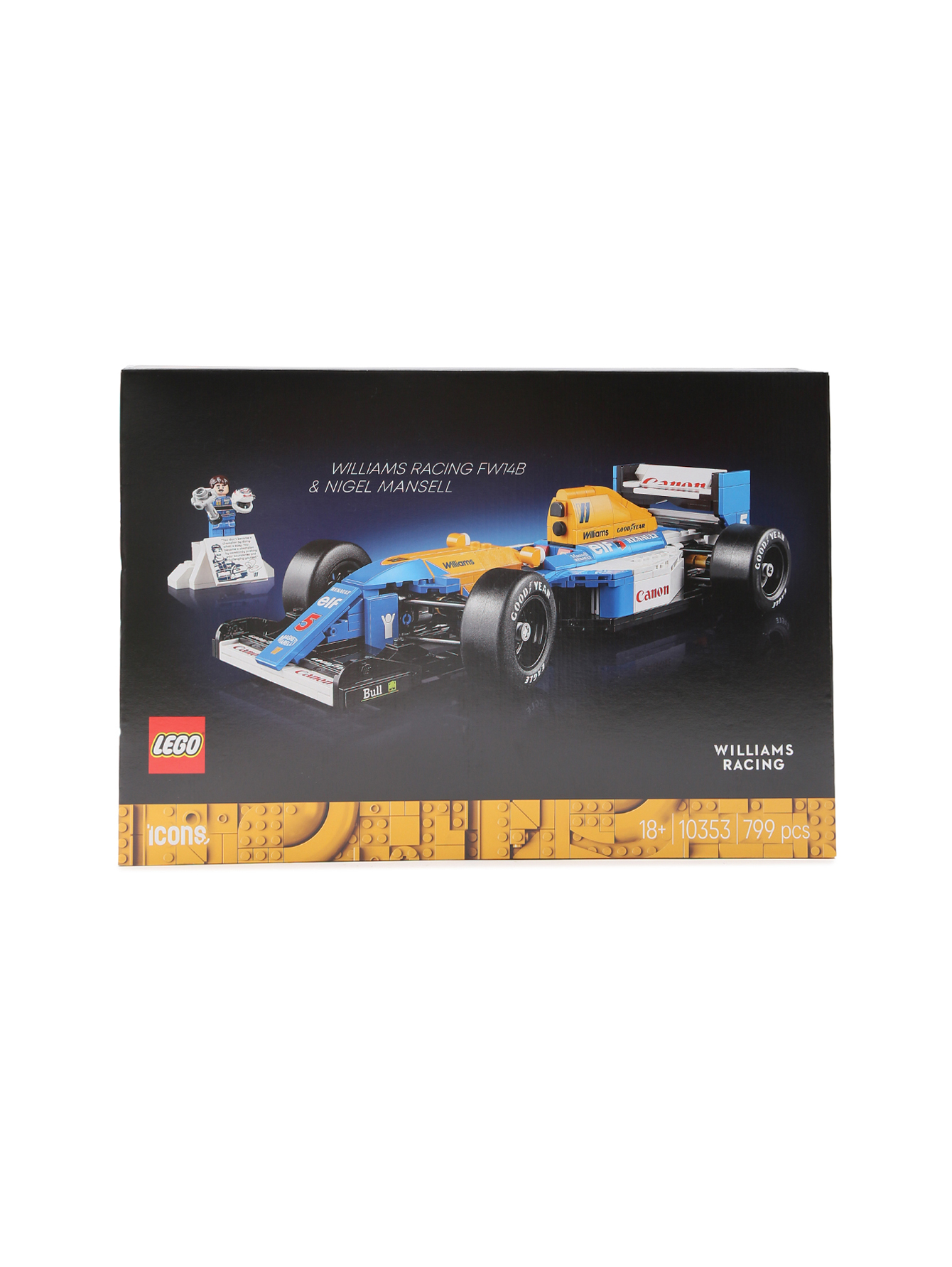 Конструктор LEGO Icons Болид Формула-1 - Общий вид