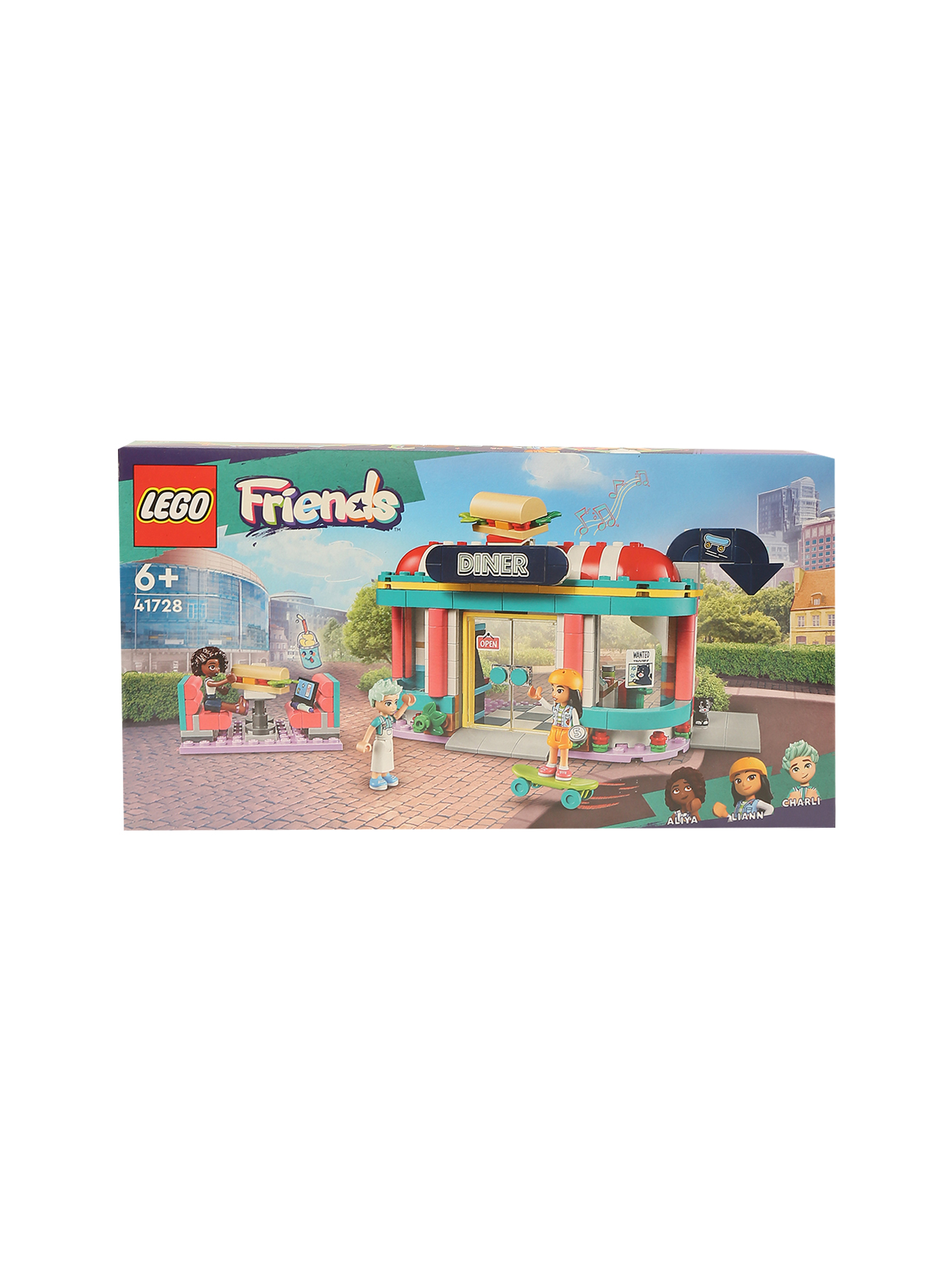 Конструктор lego friends "Закусочная в центре Хартлейк" - Общий вид