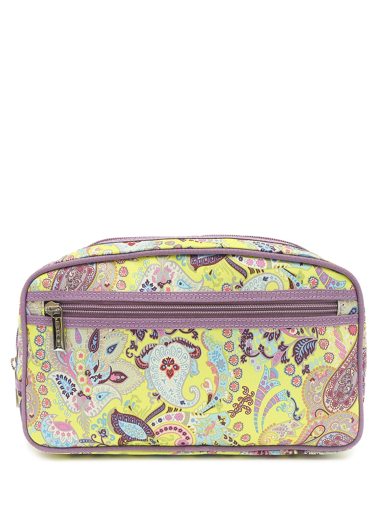 Косметичка из текстиля с узором пейсли  - Обтравка2