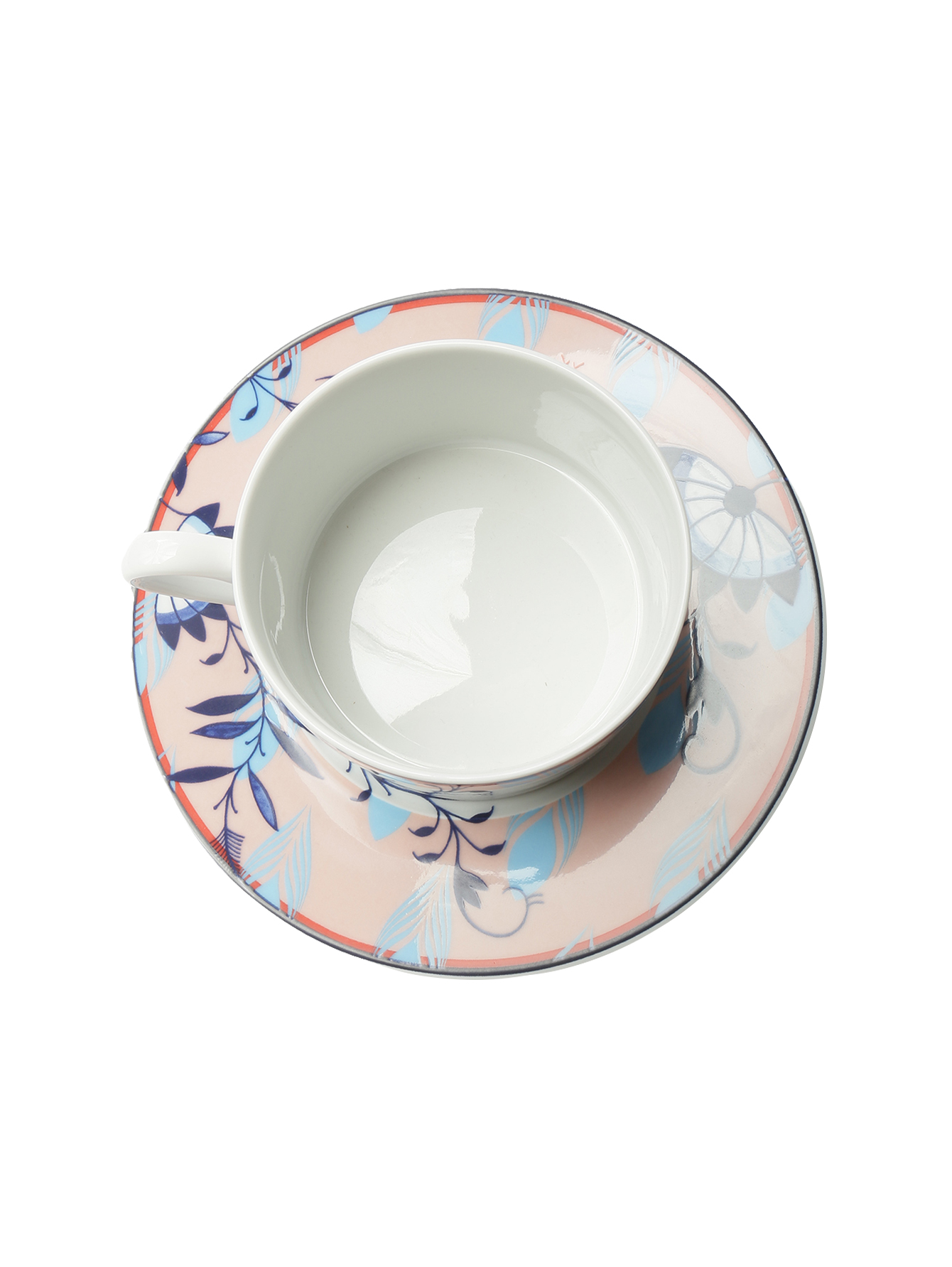 Чашка для капучино с блюдцем - Обтравка2